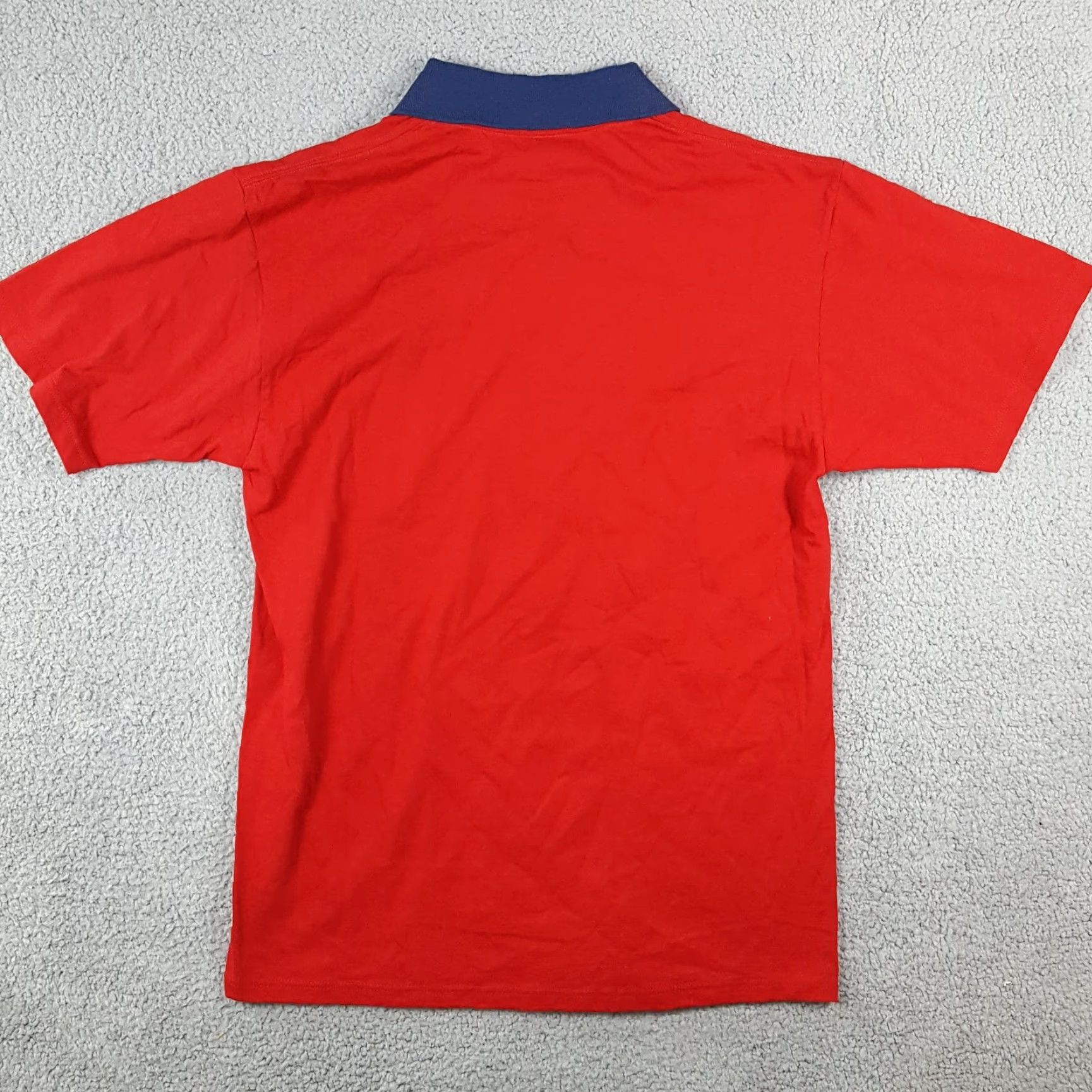 Vintage VINTAGE Blooming & Co Preppy Retro Collared Short Sleeve T-Shirt Men's Medium Red 90s Y2K Size US M / EU 48-50 / 2 - 4 Thumbnail