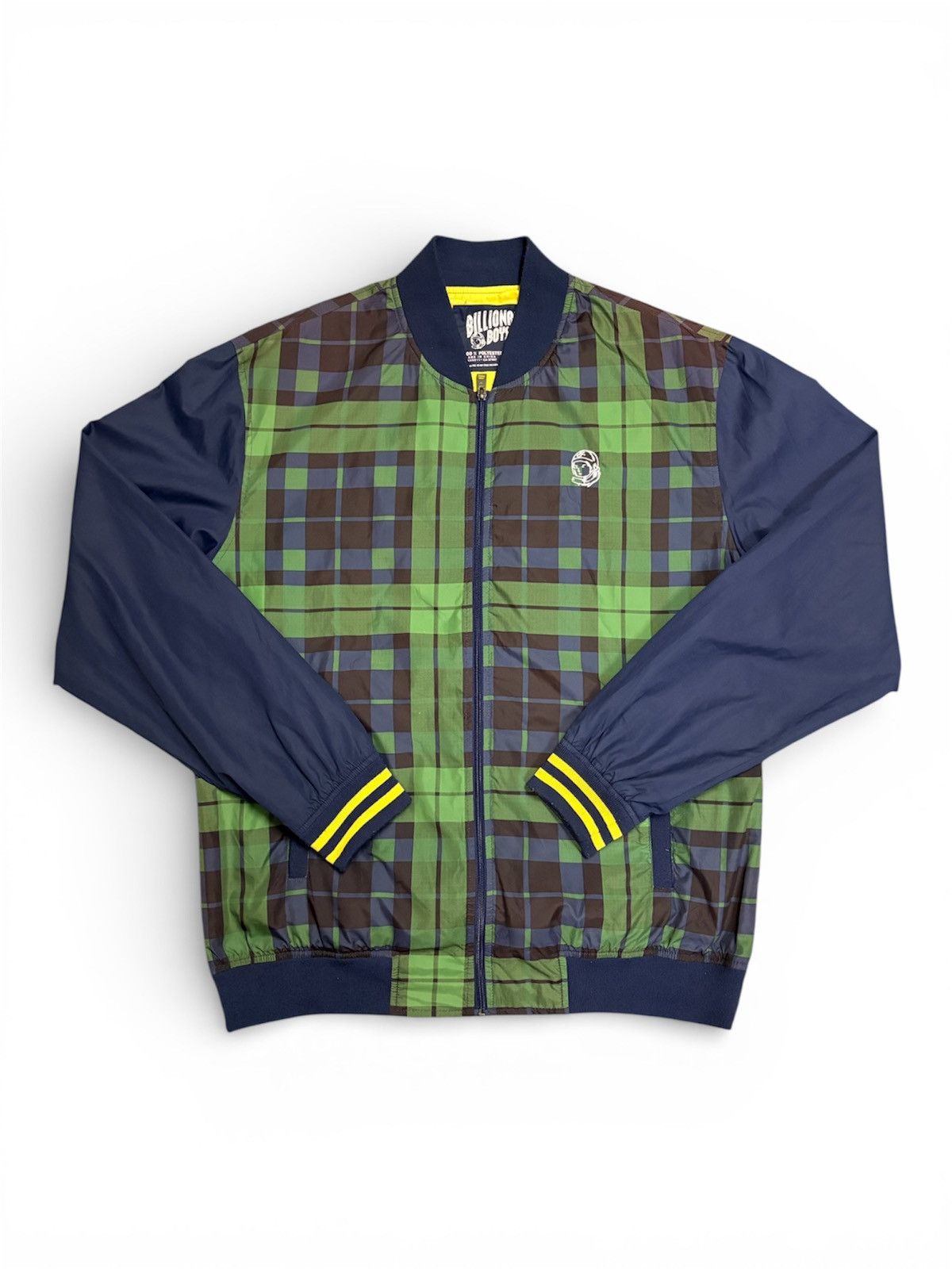 Billionaire Boys Club Billionaire Boys Club Plaid Bomber Jacket / Windbreaker Size US XL / EU 56 / 4 - 2 Thumbnail