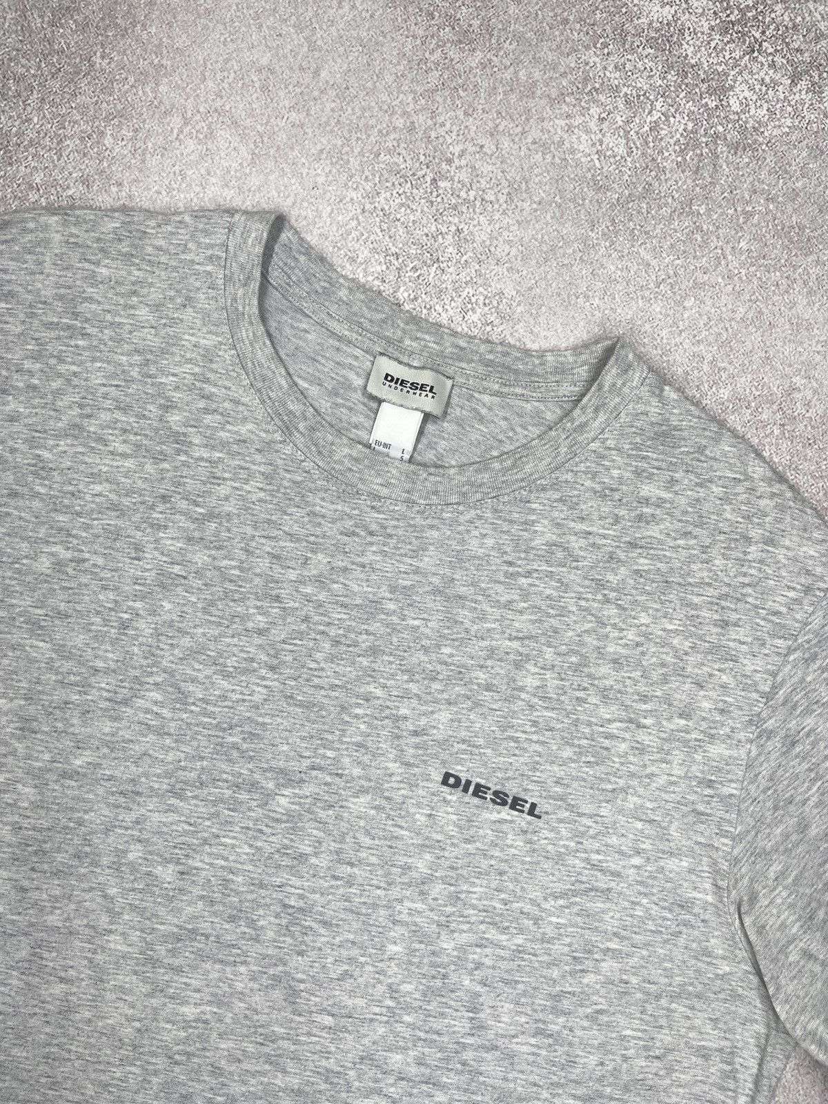 Diesel × Diesel Black Gold Mens Diesel Basic T Shirt Grey Size L Size US L / EU 52-54 / 3 - 4 Thumbnail
