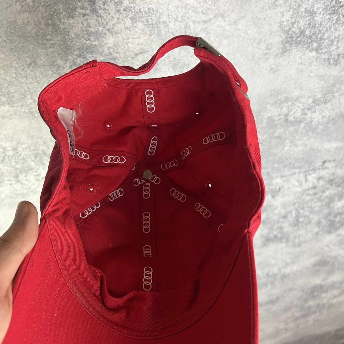 Audi Audi Cap Men's Red One Size Size ONE SIZE - 13 Thumbnail