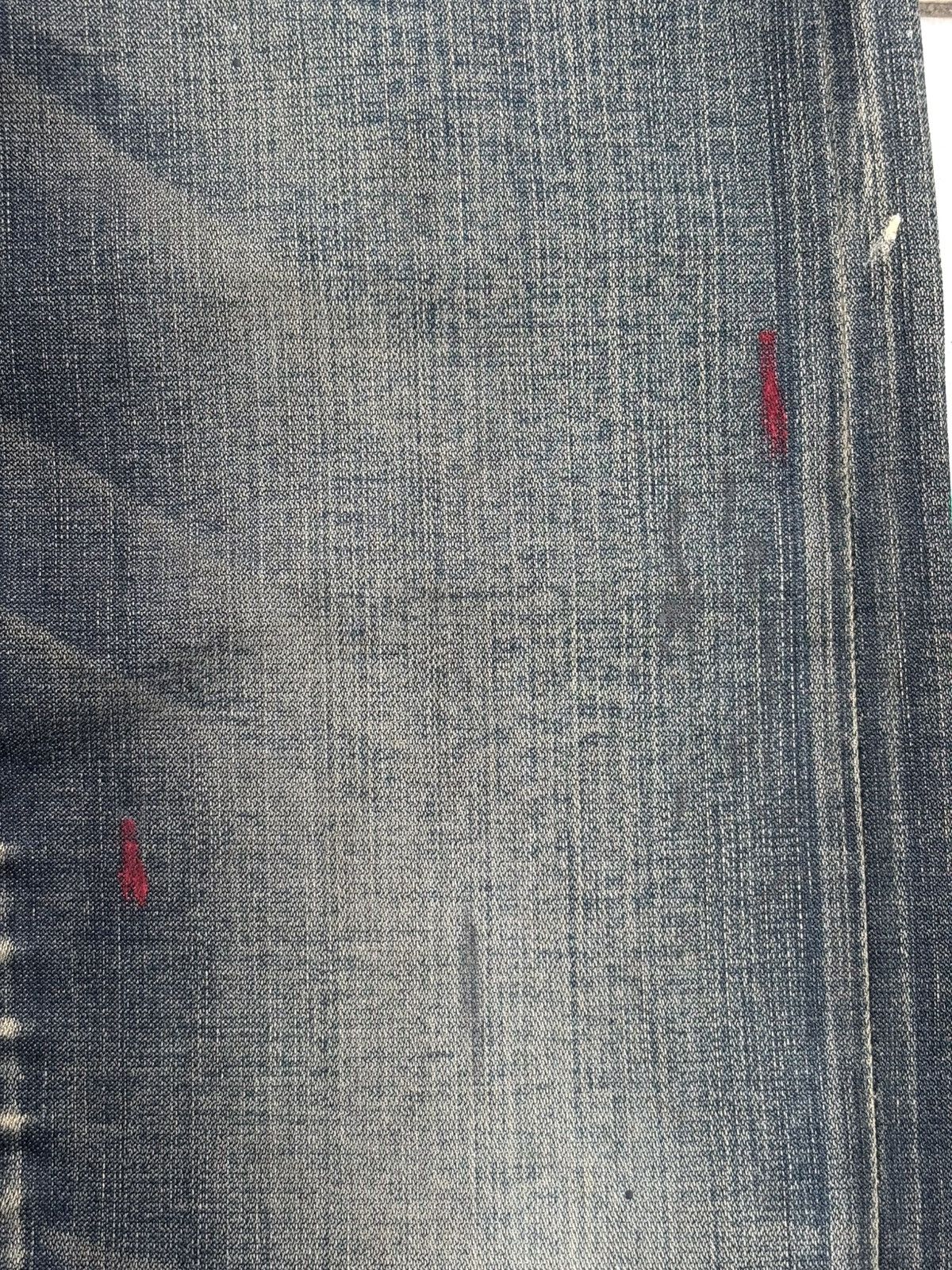 Dior Hedi Slimane Clawmark Indigo Denim Jeans Size US 29 - 6 Thumbnail