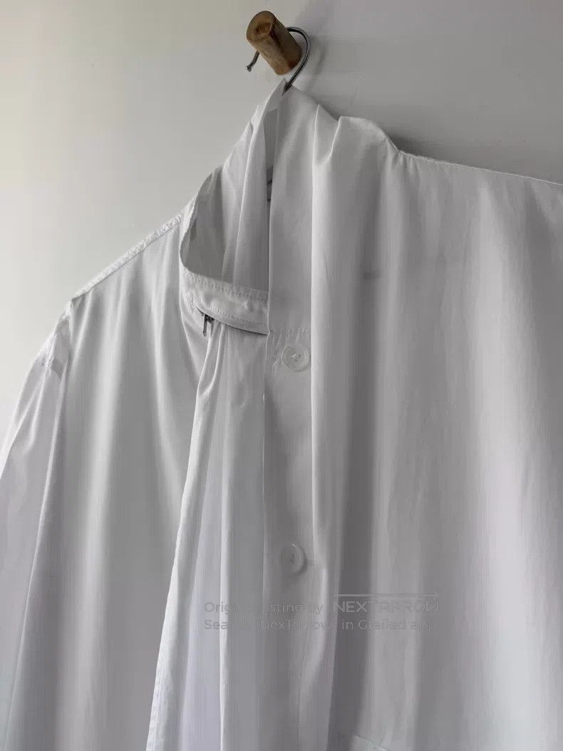 Yohji Yamamoto Yohji Yamamoto 19SS Long Lined Windbreaker with Floating N Size US XL / EU 56 / 4 - 3 Thumbnail