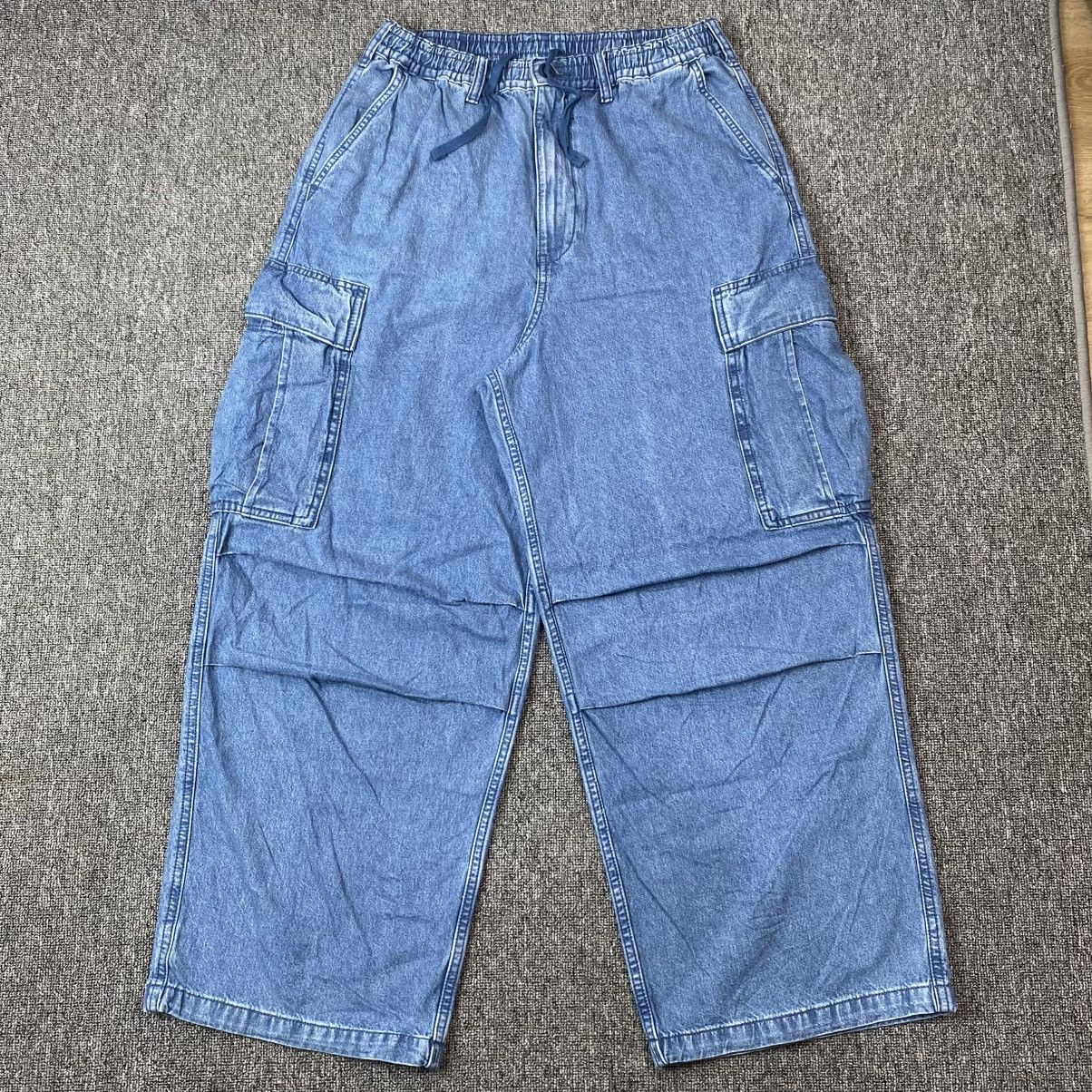 GU superwide cargo pants balloon