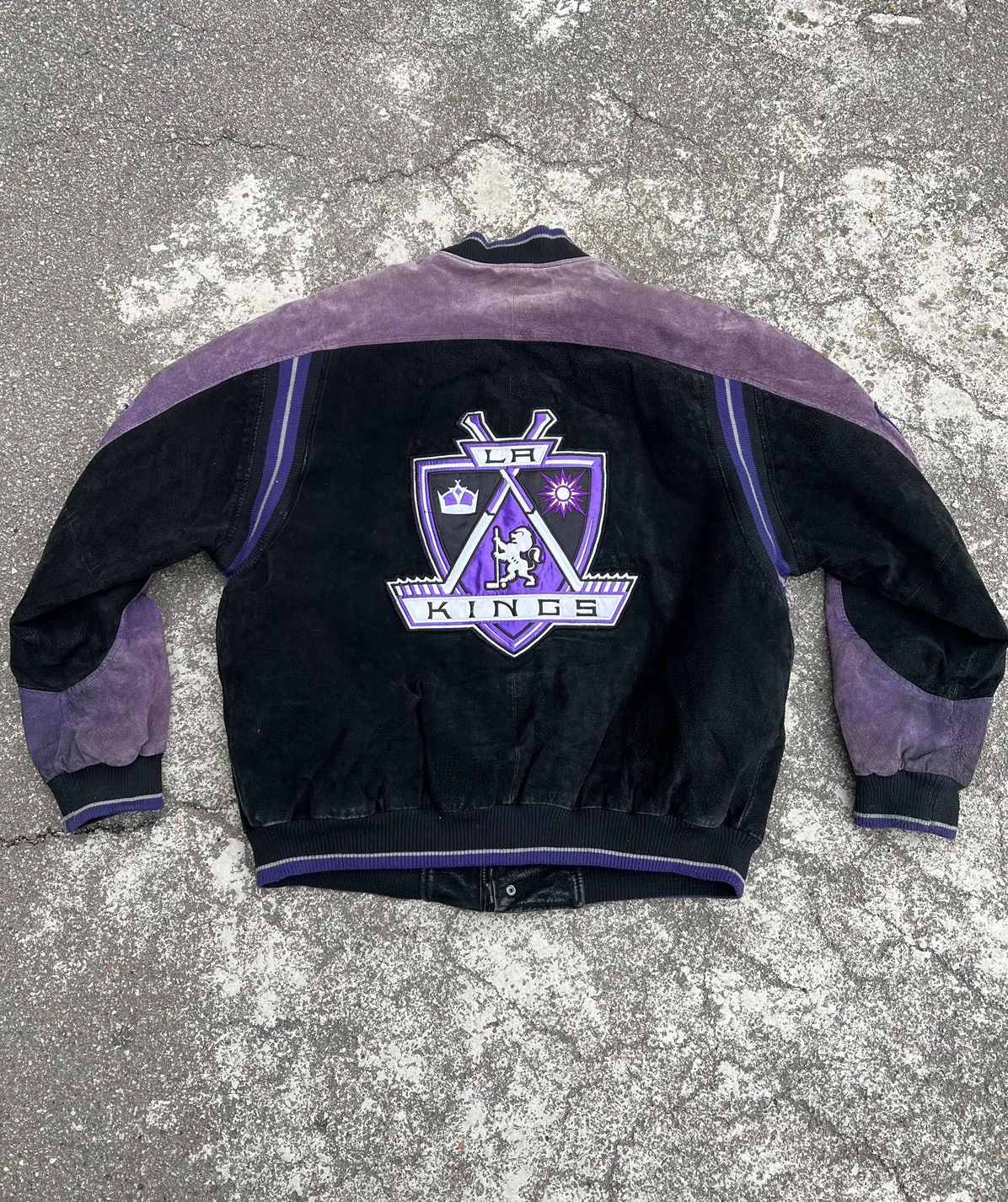 NFL × Vintage Vintage Purple 🏒NFL 🏒KINGS Bomber Size US XXL / EU 58 / 5 - 9 Thumbnail