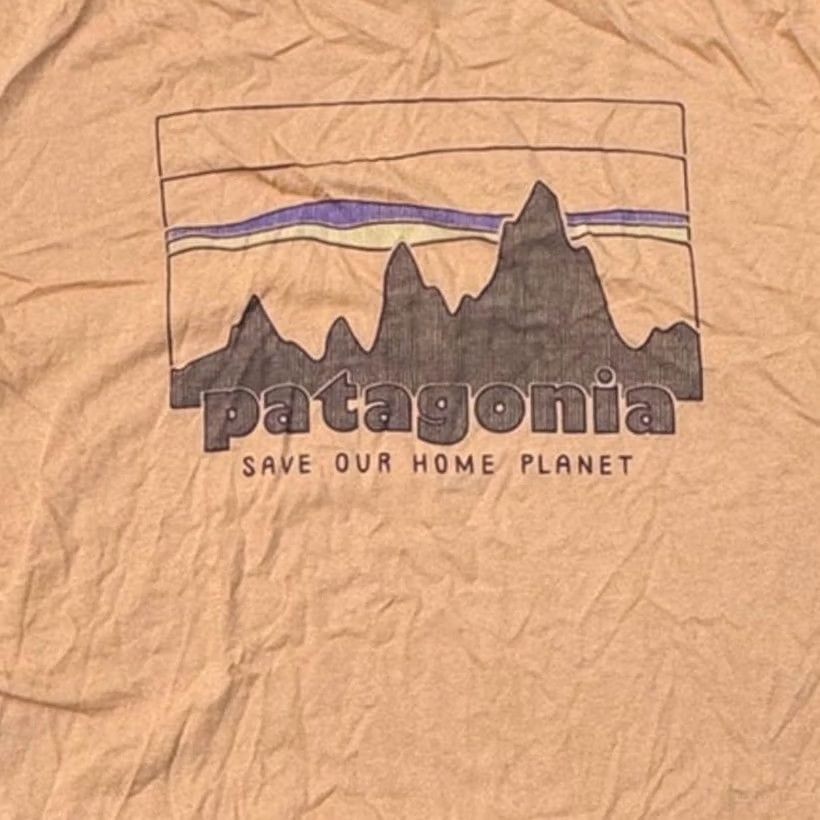 Patagonia Patagonia Orange T-Shirt Men's Save Our Home Planet Logo Sz M Organic Cotton Size US M / EU 48-50 / 2 - 5 Thumbnail