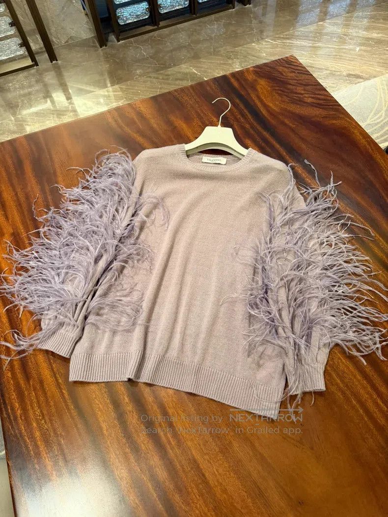 Valentino Valentino Feather sweater Size S / US 4 / IT 40 - 5 Thumbnail