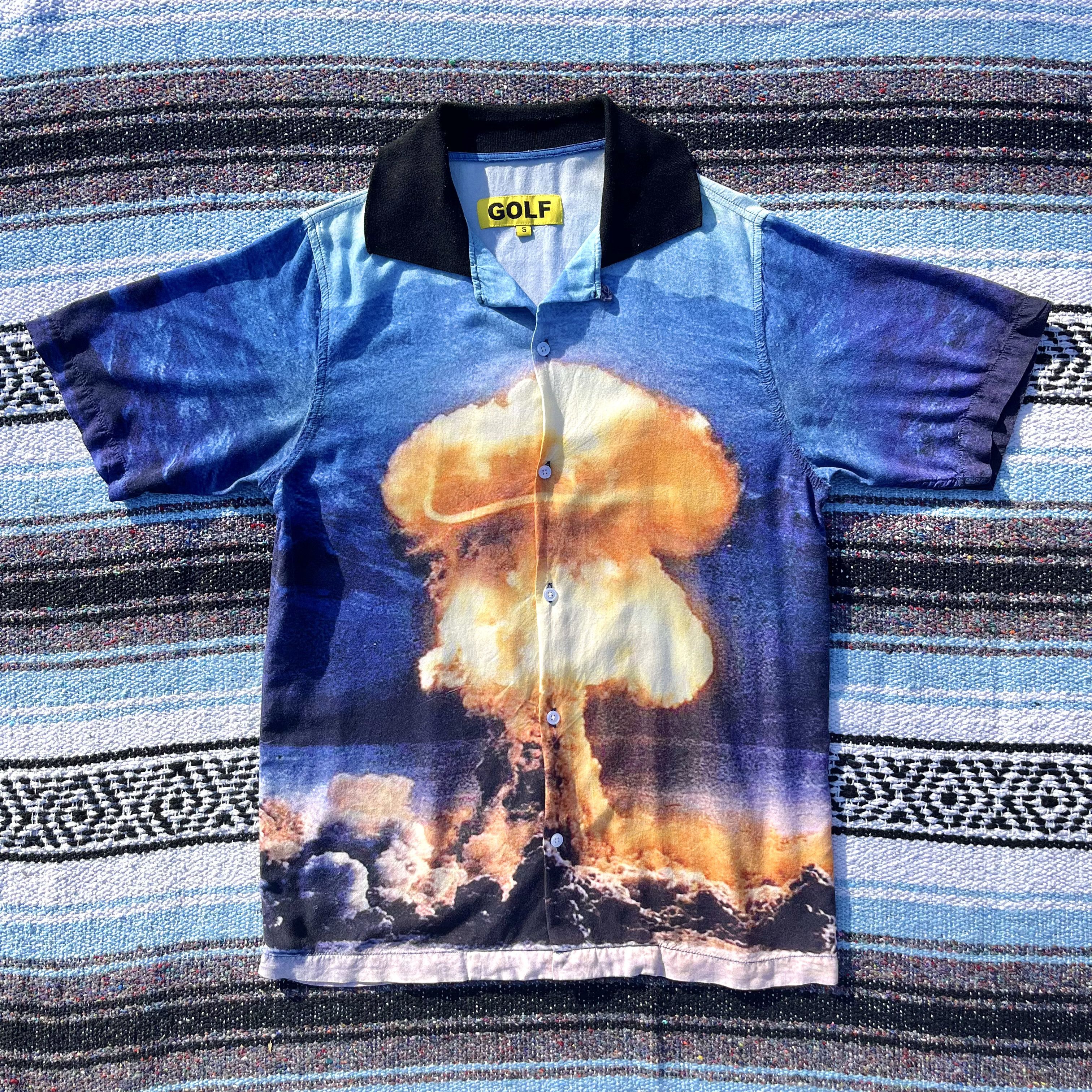 Golf Wang No Nukes Short Sleeve Button Up Size US S / EU 44-46 / 1 - 3 Thumbnail