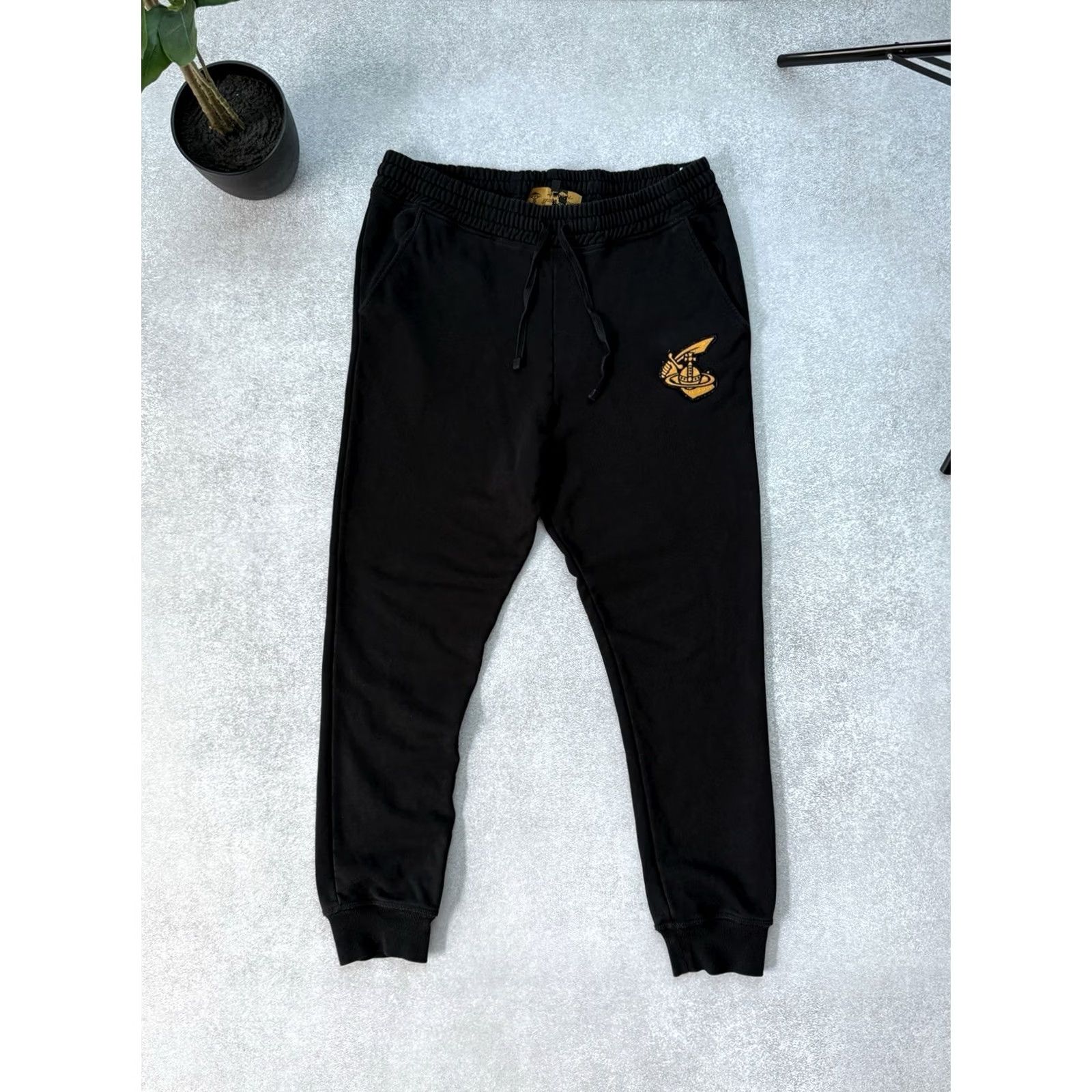 Vivienne Westwood VIVIENNE WESTWOOD Anglomania Joggers Sweatpants Men’s Classic Black M Size US 32 / EU 48 - 2 Thumbnail