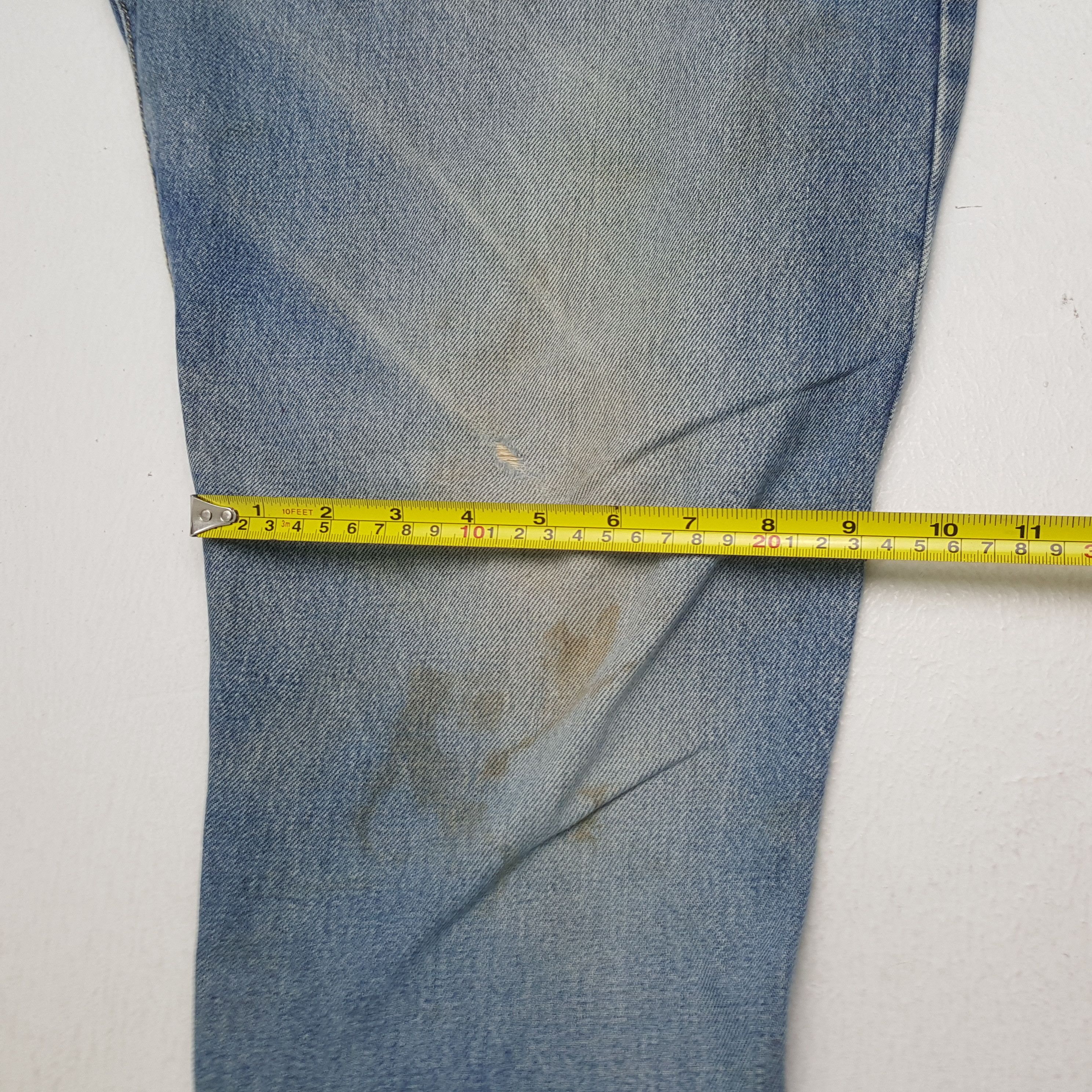 Stussy × Vintage STUSSY Made In USA Streetwear Style Custom Art Jeans Size US 32 / EU 48 - 10 Thumbnail