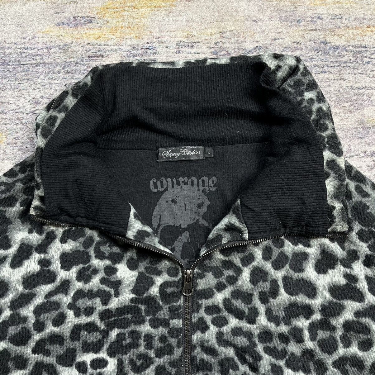 Tornado Mart Saucy cool leopard bono zip hoodie goa style Size US L / EU 52-54 / 3 - 12 Thumbnail