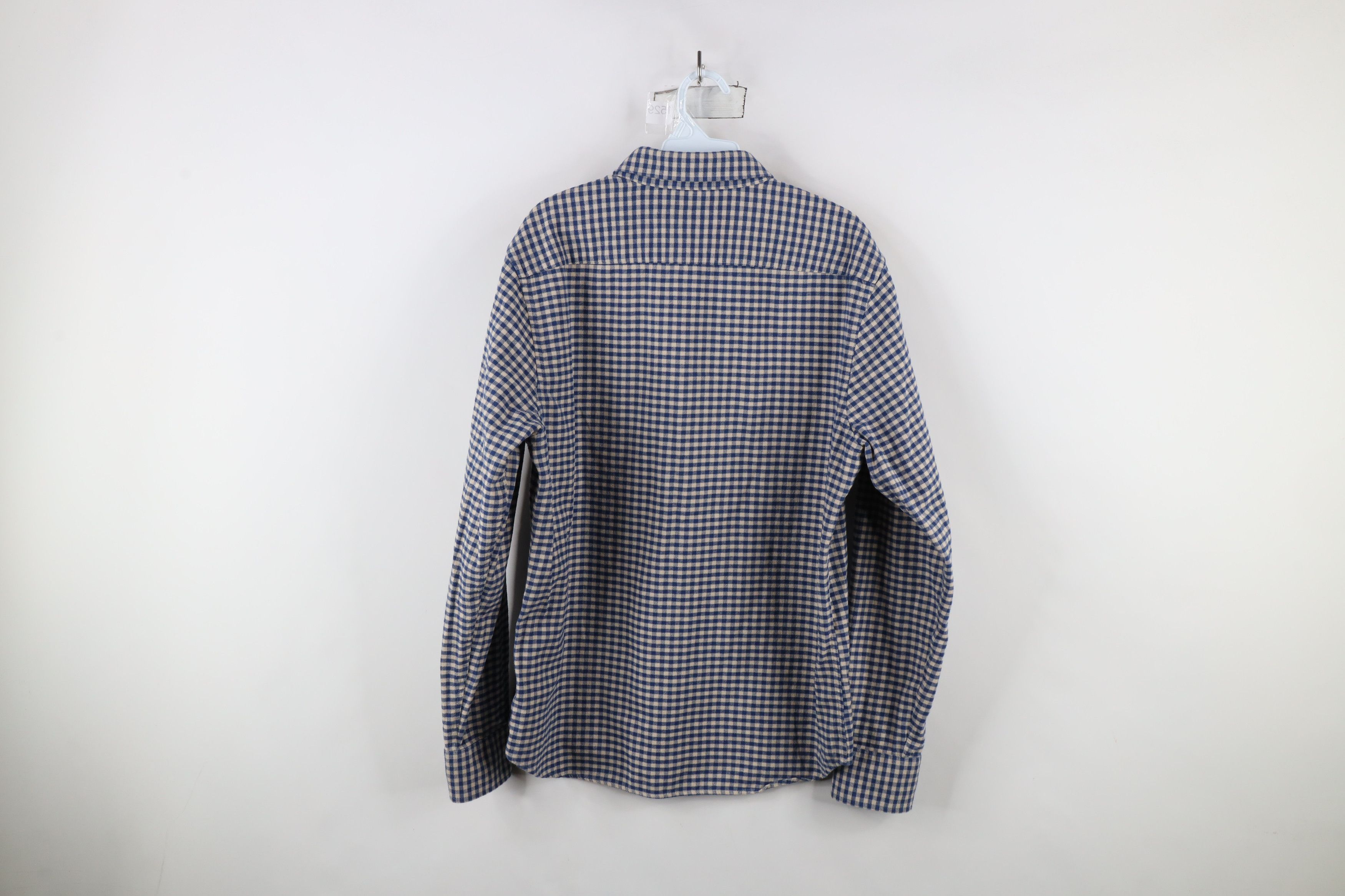 UNTUCKit × Vintage Untuckit Fit Flannel Collared Button Down Shirt Blue Plaid Size US L / EU 52-54 / 3 - 7 Thumbnail