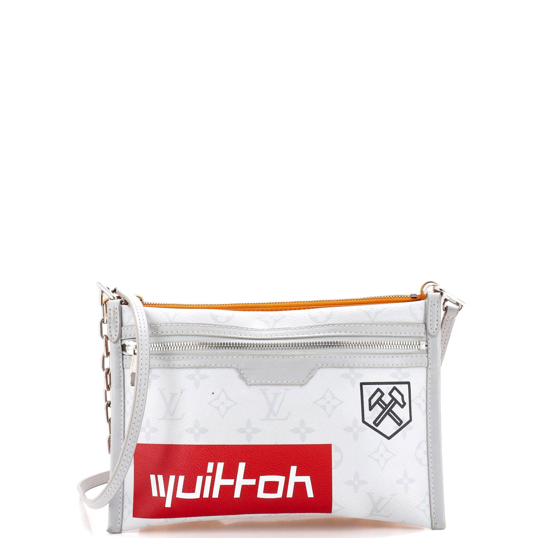 Double Flat Messenger Bag