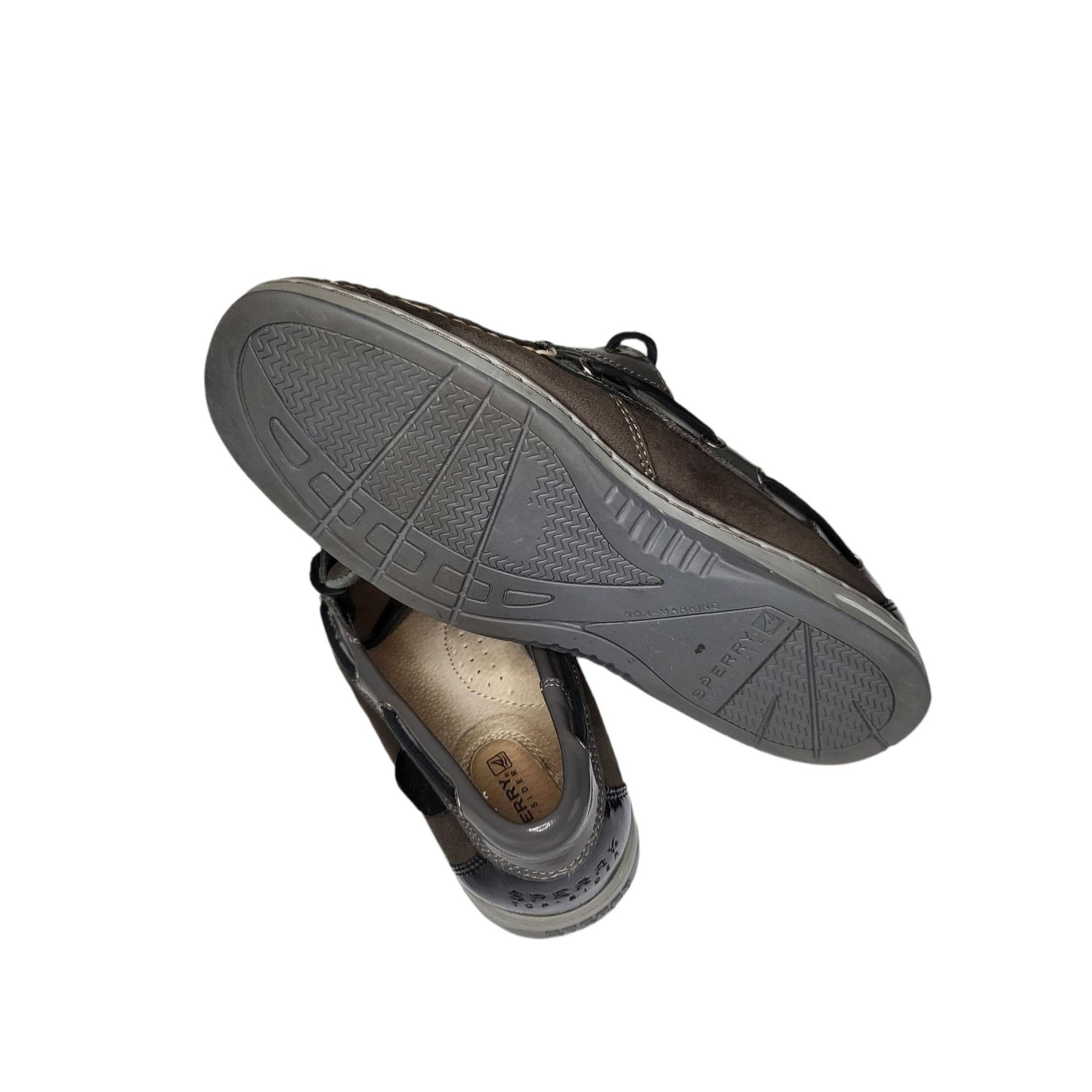 Sperry Sperry Boat Shoes Women Sz 8.5W Top Sider Gray Angelfish Sue Size US 8.5 / IT 38.5 - 6 Thumbnail