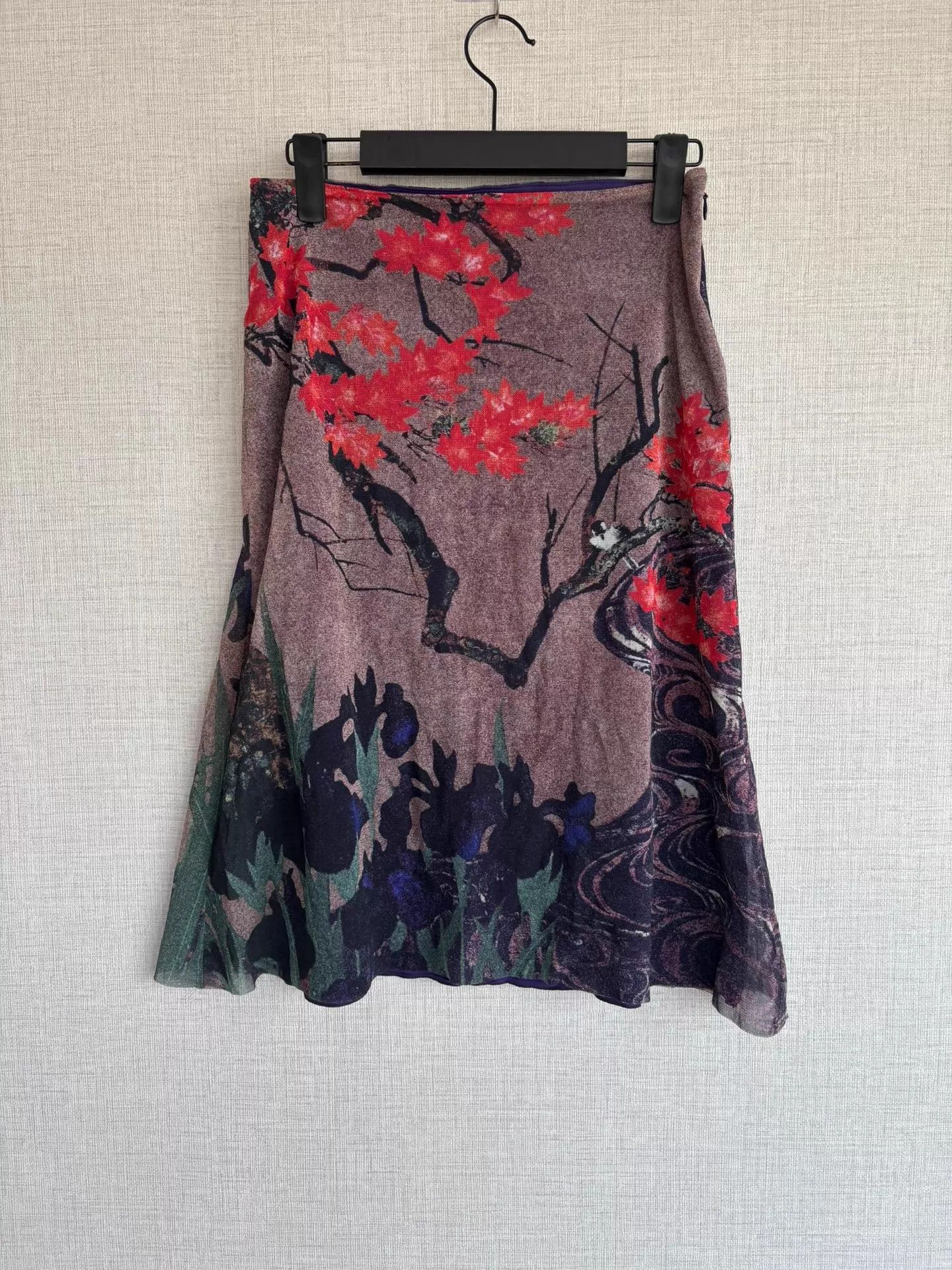 Vivienne Tam Vivienne Tam Floral Skirt 1 Size 26" / US 2 / IT 38 - 2 Thumbnail