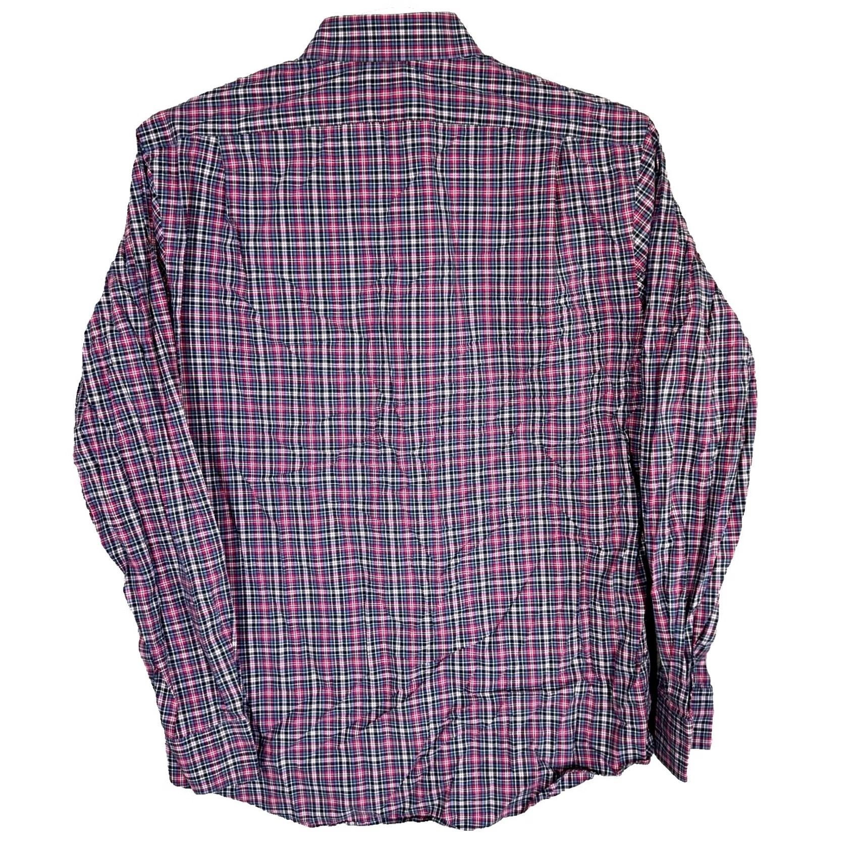 Polo Ralph Lauren Polo Ralph Lauren Shirt Slim Fit Button-Up Plaid Multi-Color 100% Cotton Large Men’s Casual Dress Shirt Size US L / EU 52-54 / 3 - 2 Thumbnail
