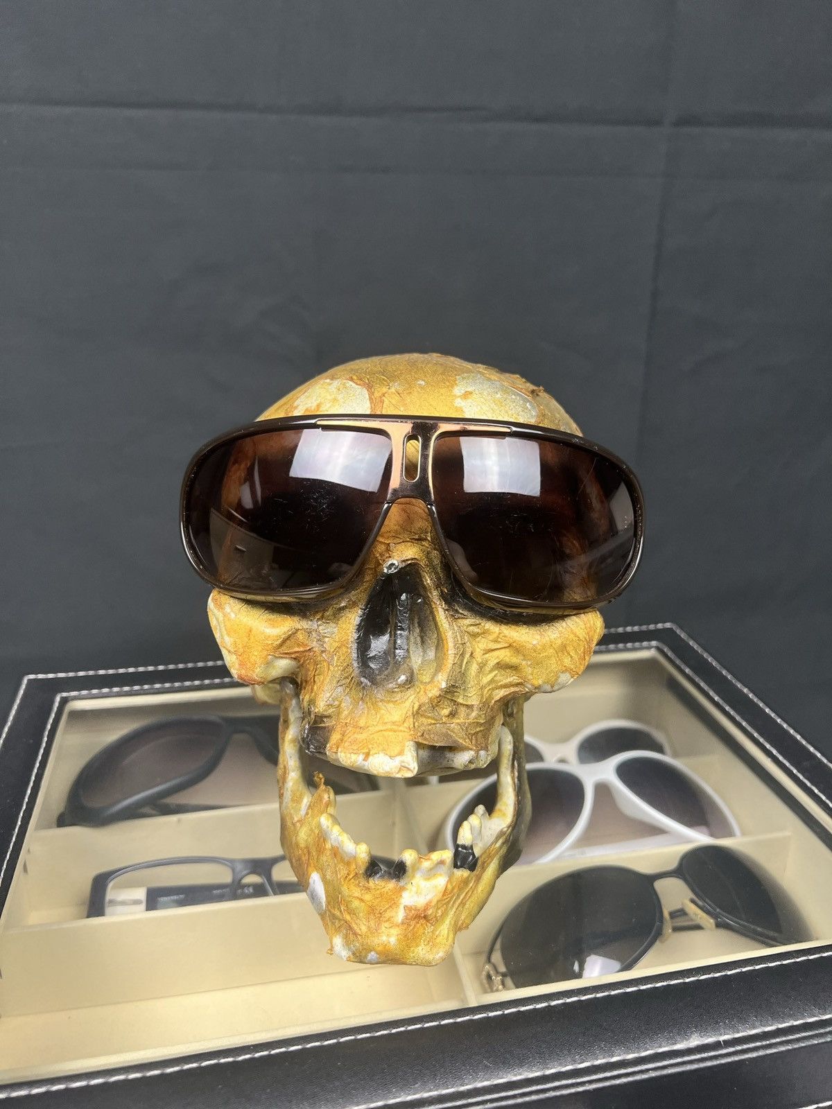 Yves Saint Laurent Yves Saint Laurent aviator sunglasses glasses vintage unisex Size ONE SIZE - 5 Thumbnail