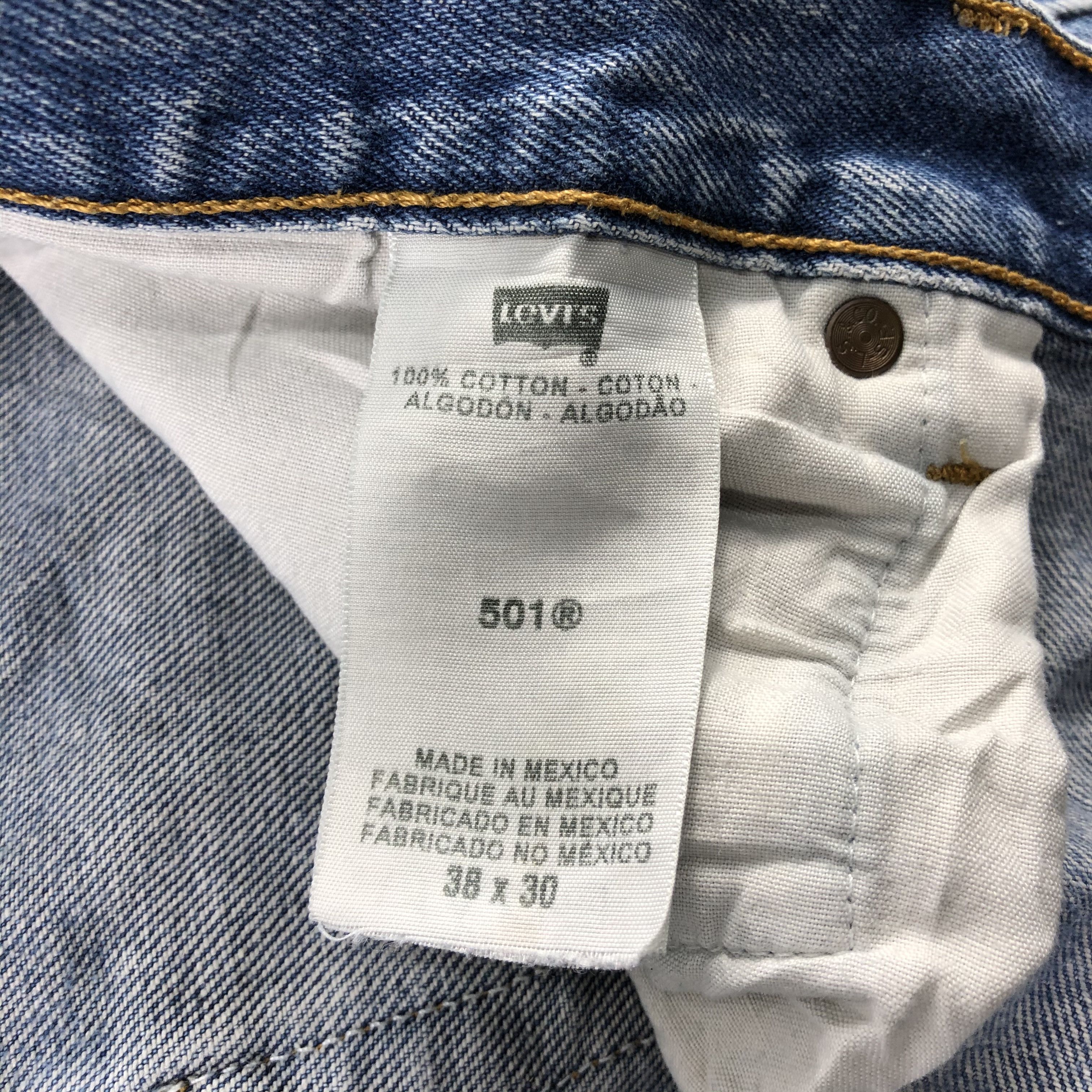 Levi's × Vintage Vintage Blue Wash Levis 501 Jeans-JM1652 Size US 37 - 11 Thumbnail
