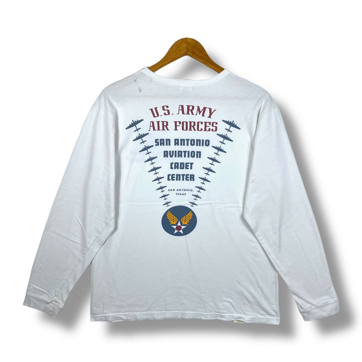 Buzz Rickson's BUZZ RICKSON'S Us Army Air Forces Longsleeve Tee Shirt Large Size US L / EU 52-54 / 3 - 1 Thumbnail