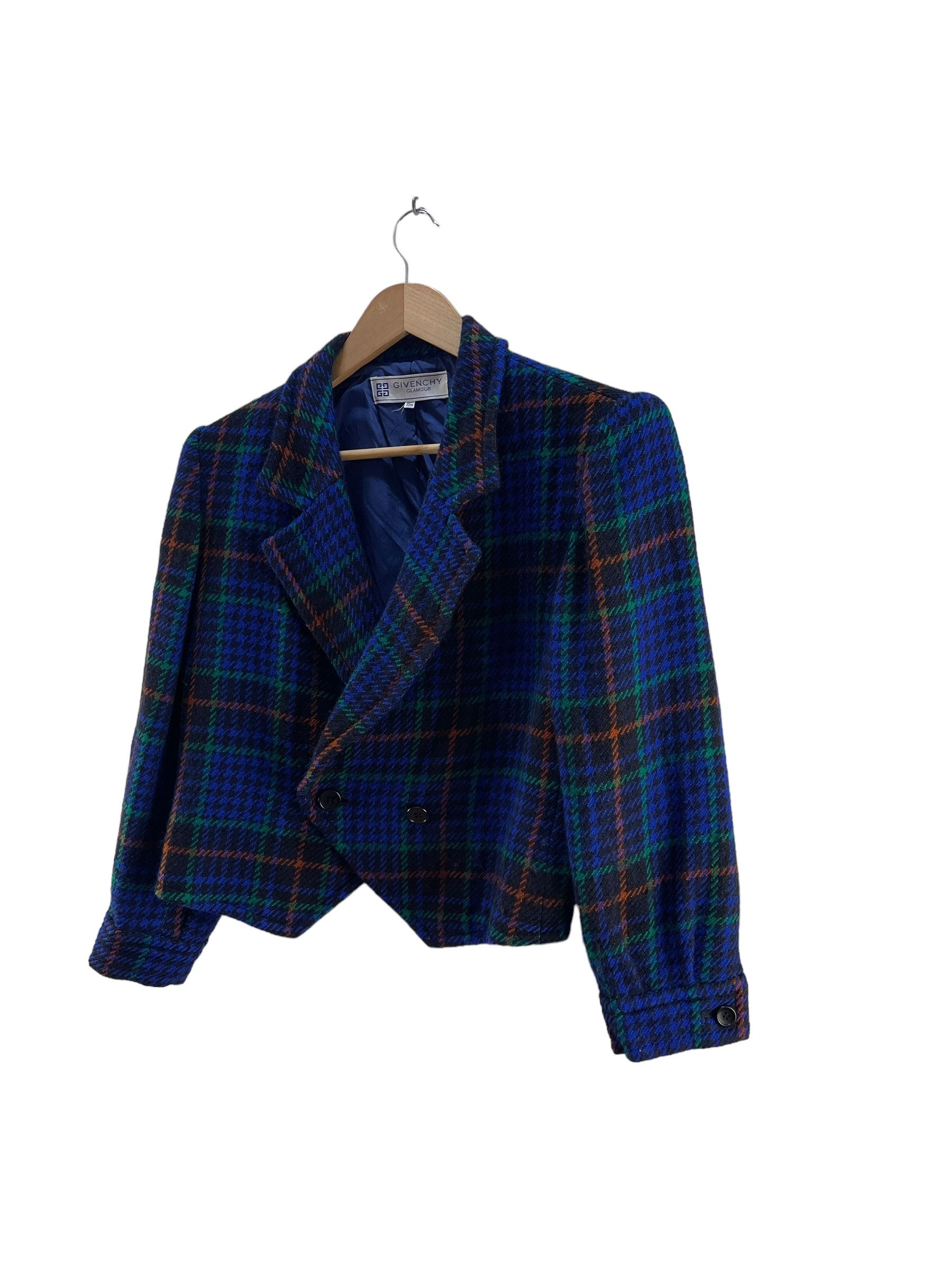 Givenchy Vintage Givenchy Glamour Tweed Jacket Size US S / EU 44-46 / 1 - 5 Thumbnail