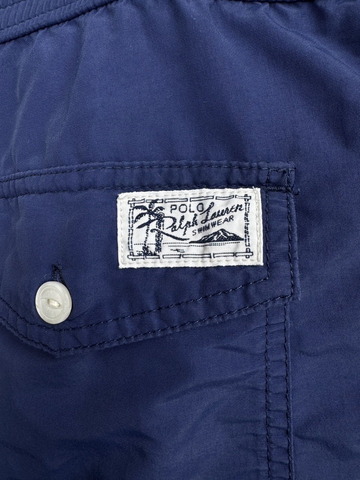 Polo Ralph Lauren Polo Ralph Lauren blue nylon small logo swim shorts Size US 36 / EU 52 - 7 Thumbnail