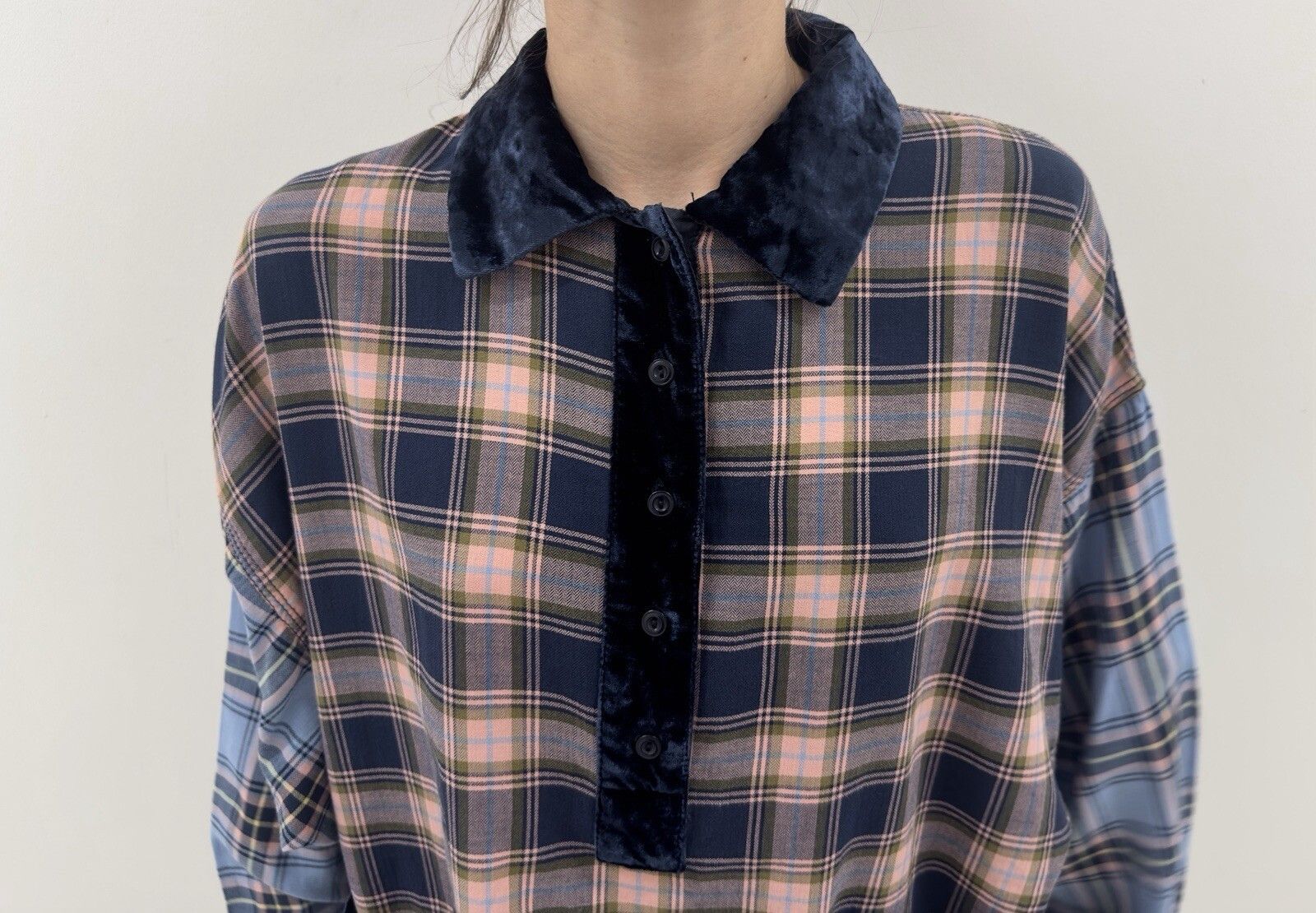 Acne Studios Acne Studios Bla Konst Plaid Relaxed Fit Shirt Oversized Size XS / US 0-2 / IT 36-38 - 6 Thumbnail