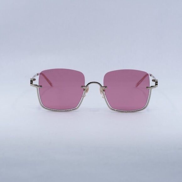 Gucci Gucci GG1279S 003 Sunglasses Gold Square Frame, Cyclamen Size ONE SIZE - 2 Thumbnail