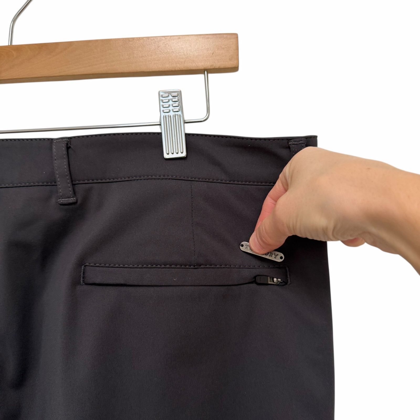 Twillory Twillory Gray Performance Tailored Fit Golf Pants Sz 36x32 Size US 36 / EU 52 - 3 Thumbnail