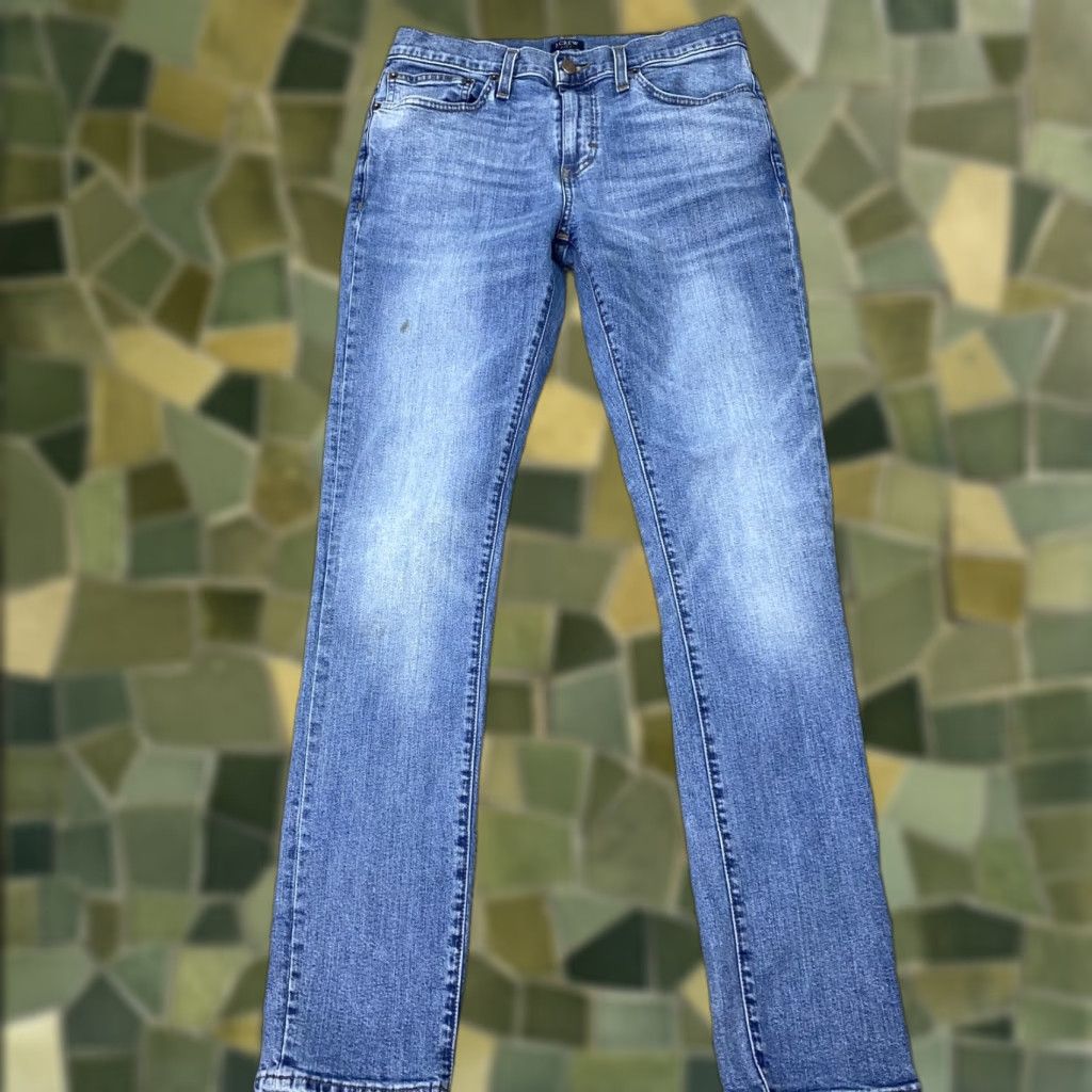 J.Crew J. Crew Jeans Mens Slim 30x32 Blue Denim Stretch Medium Wash Size US 30 / EU 46 - 1 Thumbnail