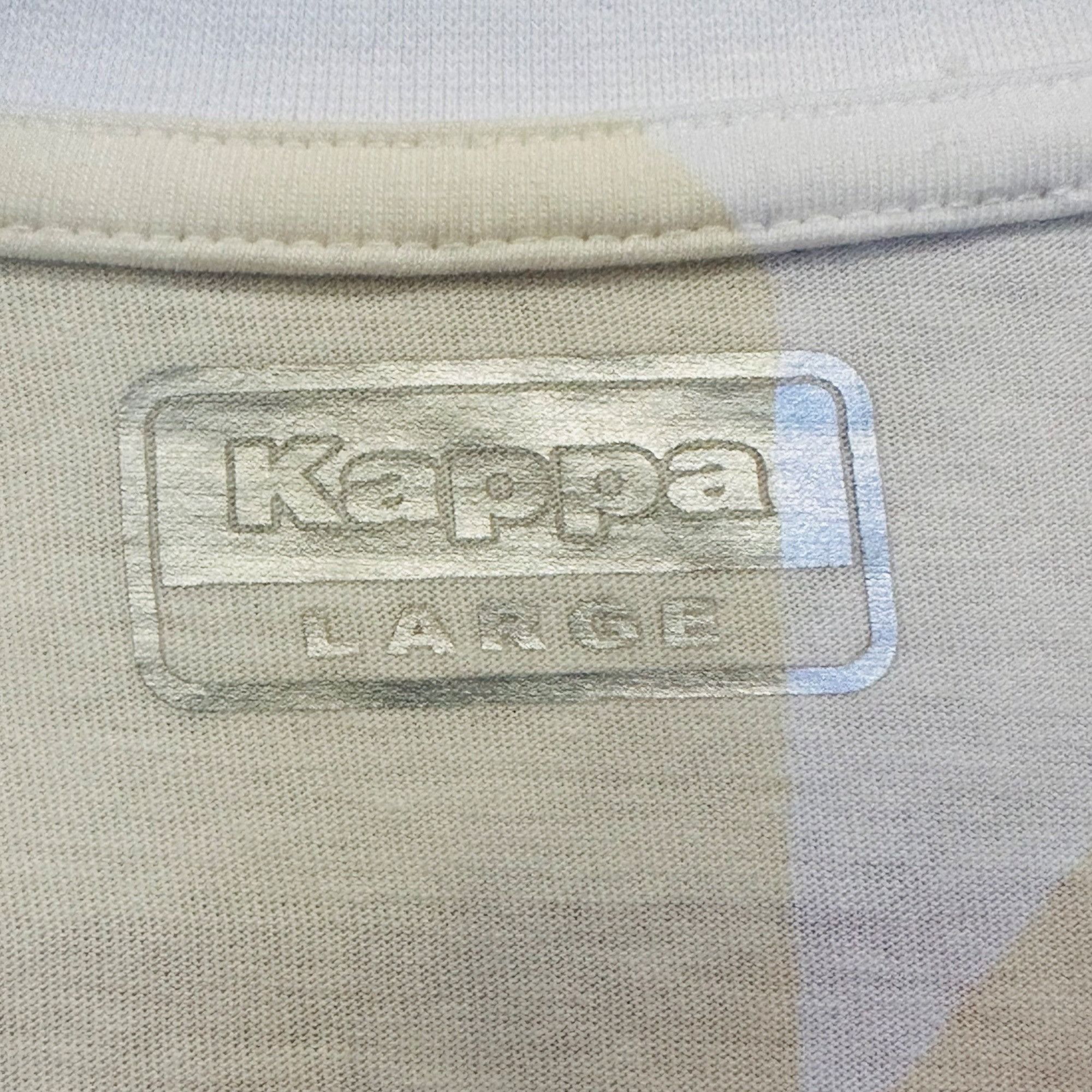 Kappa ✨Kappa Size L Men's White T-Shirt With Purple Logo Graphic S Size US L / EU 52-54 / 3 - 3 Thumbnail