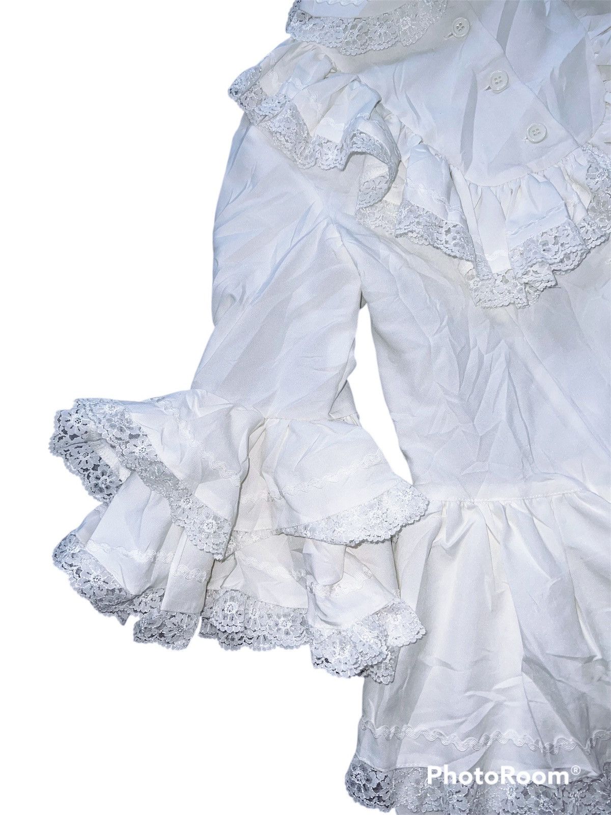 Japanese Brand Gothic Lolita Japanese lace blouse 🧛🏻‍♀️ Size M / US 6-8 / IT 42-44 - 15 Thumbnail