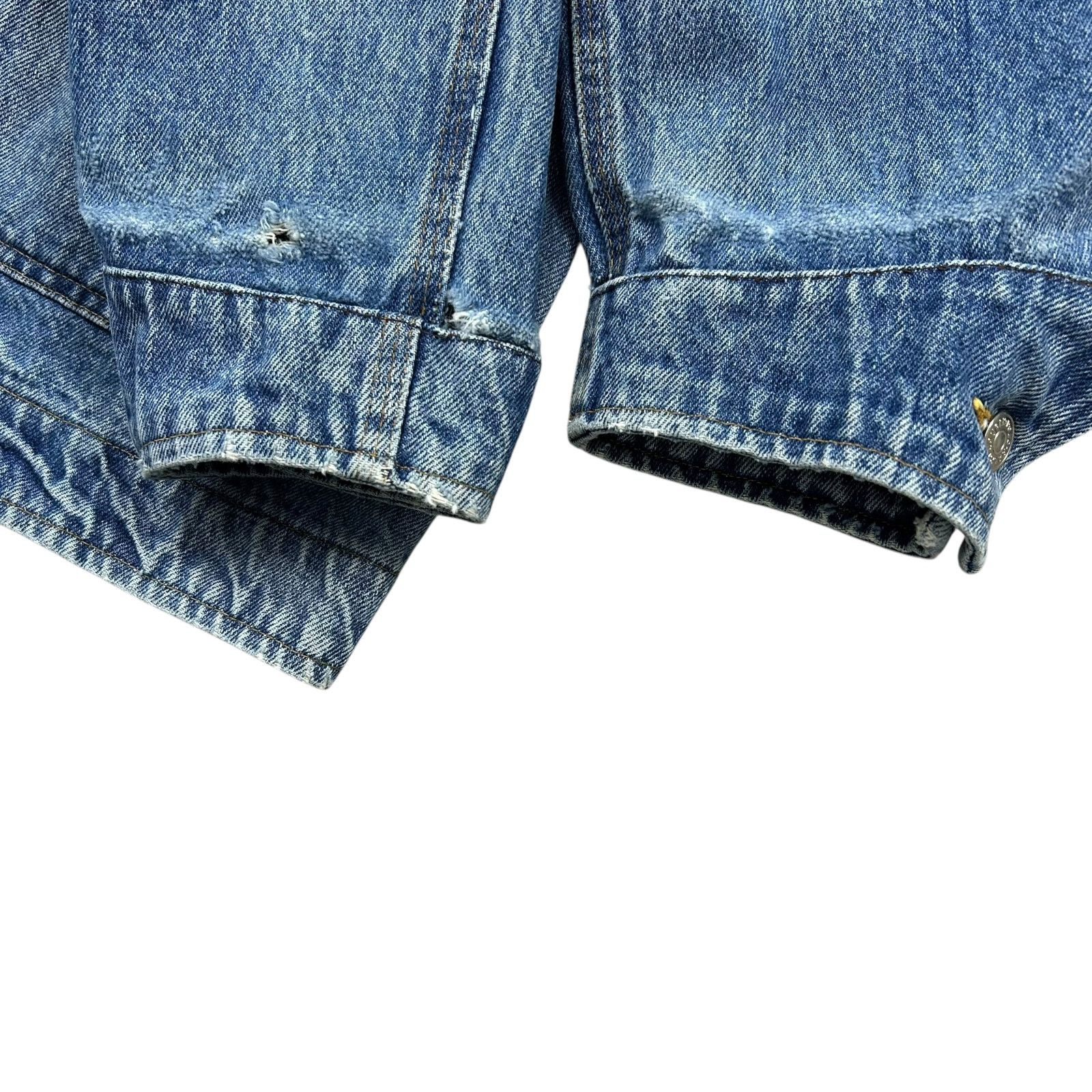 Polo Ralph Lauren VTG 90s POLO RALPH LAUREN DENIM COVERALL JACKET MADE IN USA Size US S / EU 44-46 / 1 - 7 Thumbnail