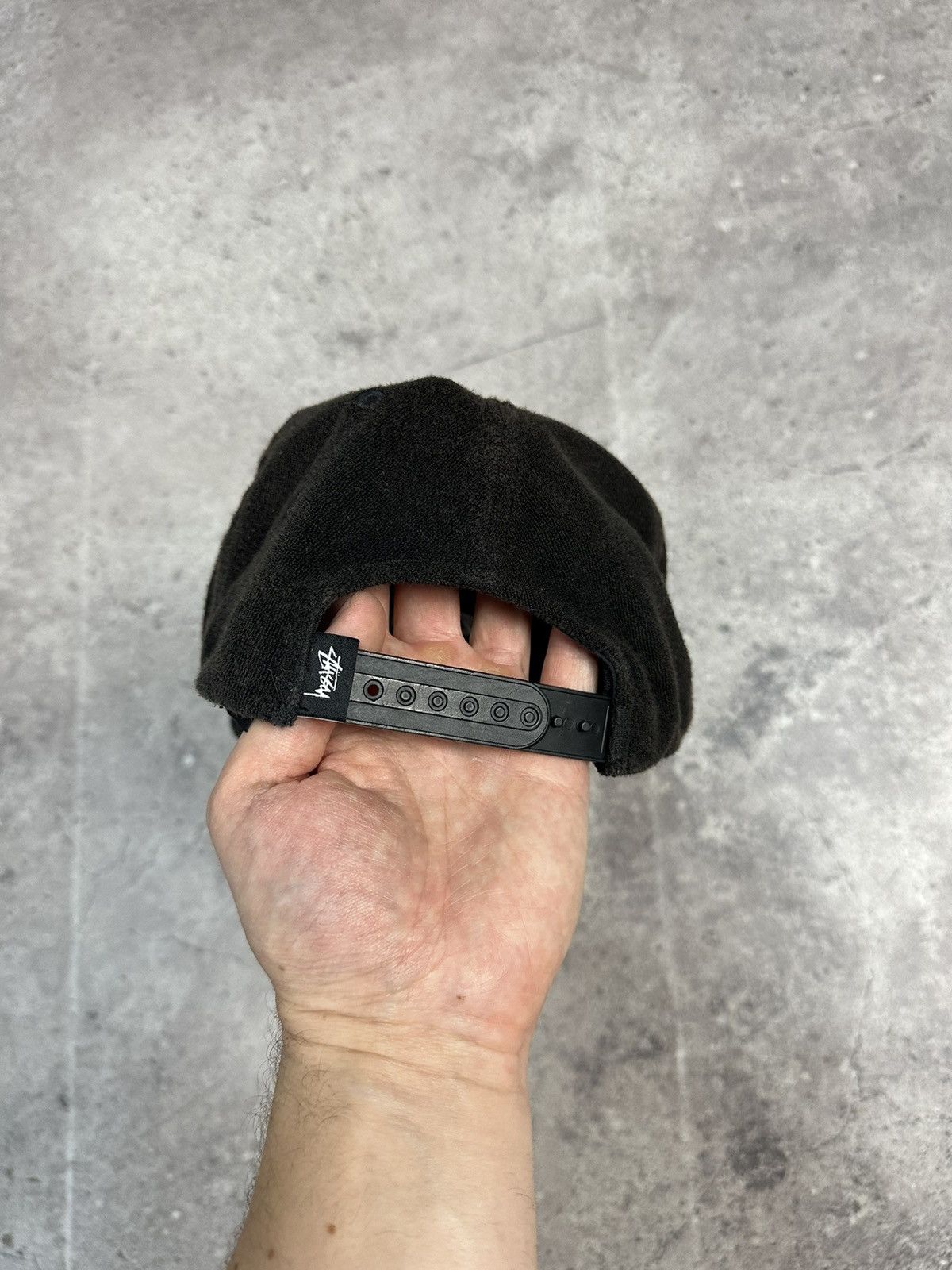 Stussy × Vintage Vintage Stussy Velour Adjustable Cap Y2K Archival Size ONE SIZE - 3 Thumbnail