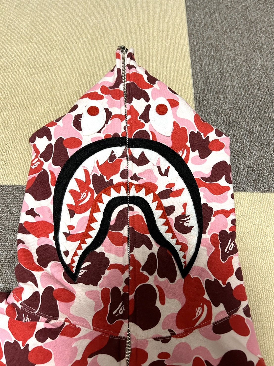 Bape Bape Hiroshima Camo Shark Full Zip Hoodie Size US M / EU 48-50 / 2 - 6 Thumbnail