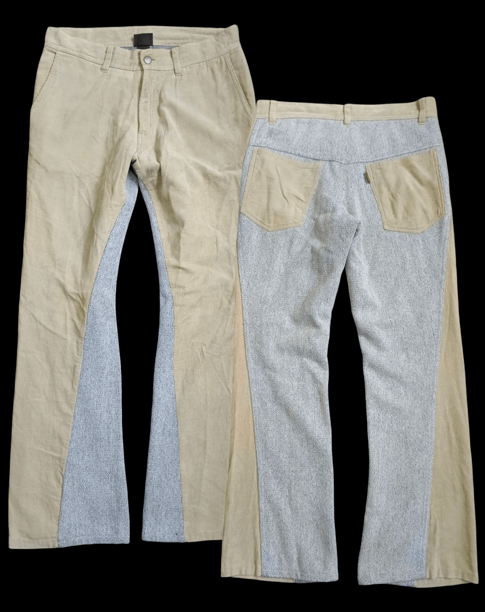 INSANE 90🔥FLARE RECONSTRUCTED TWIST PRONOUNCED COLDUROY