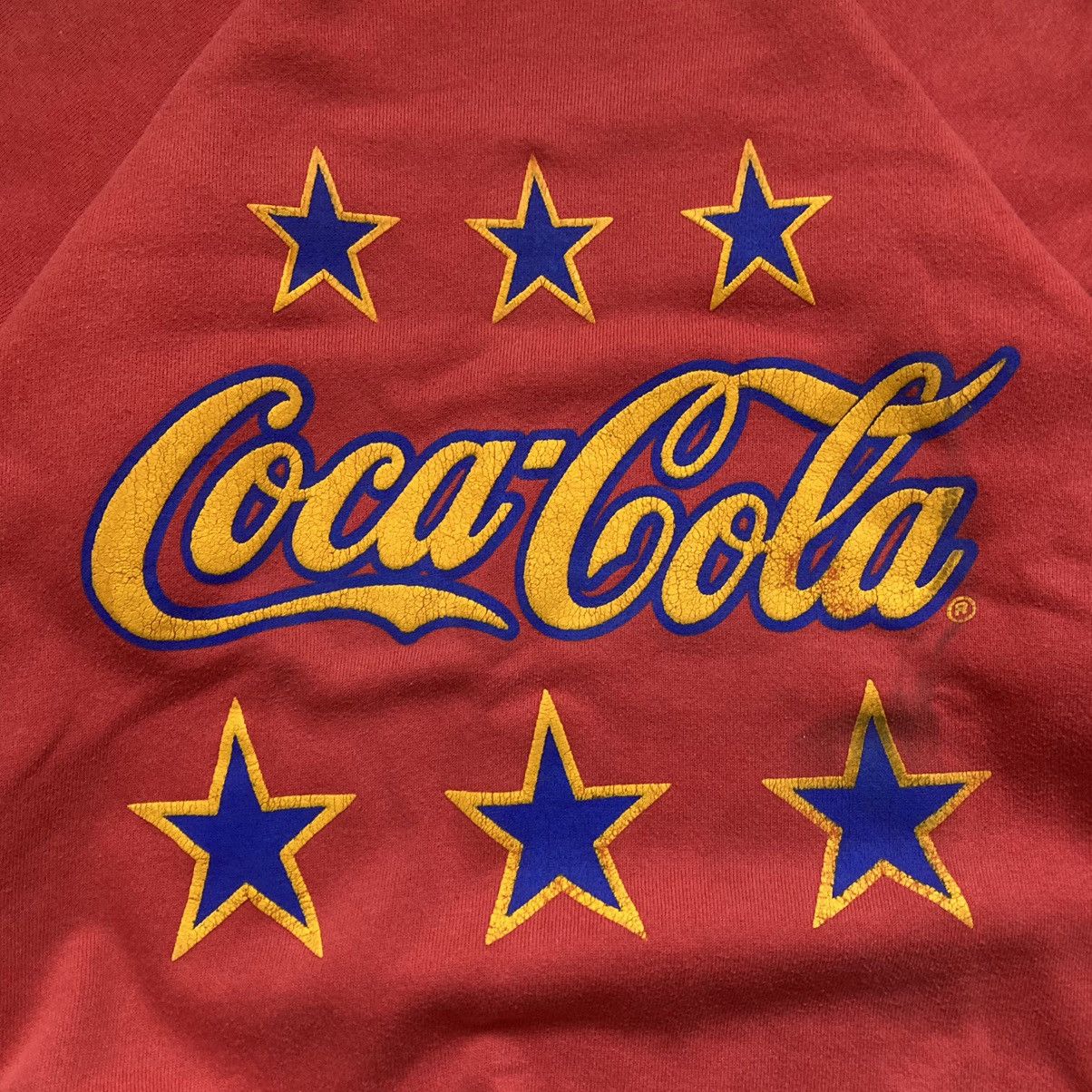 Coca Cola Vintage 80-90’s USA Coca-Cola sweatshirt Y2K style Size US S / EU 44-46 / 1 - 2 Thumbnail