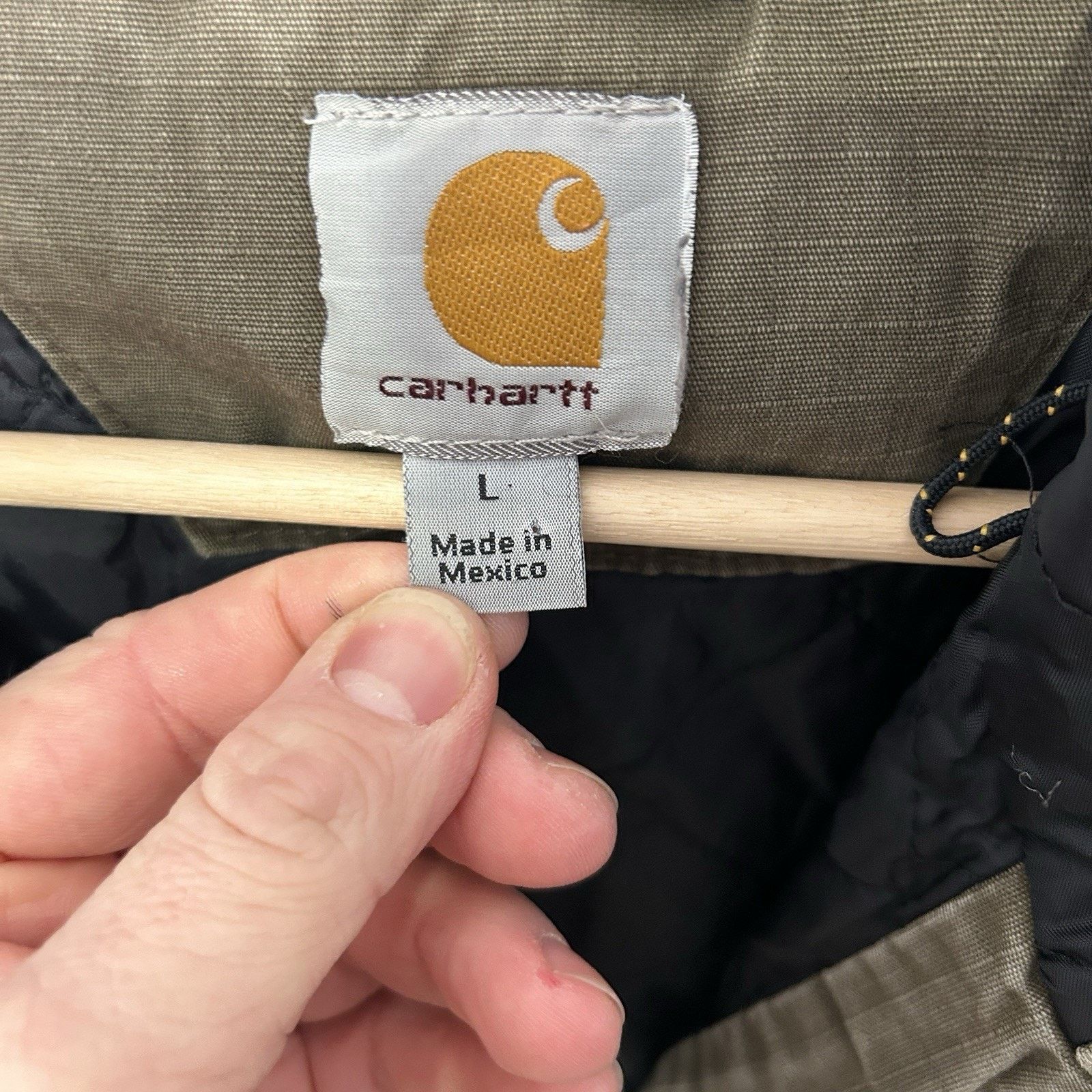 Carhartt Vintage Carhartt Ripstop Active Jacket “Coffee Brown” Size US L / EU 52-54 / 3 - 12 Thumbnail