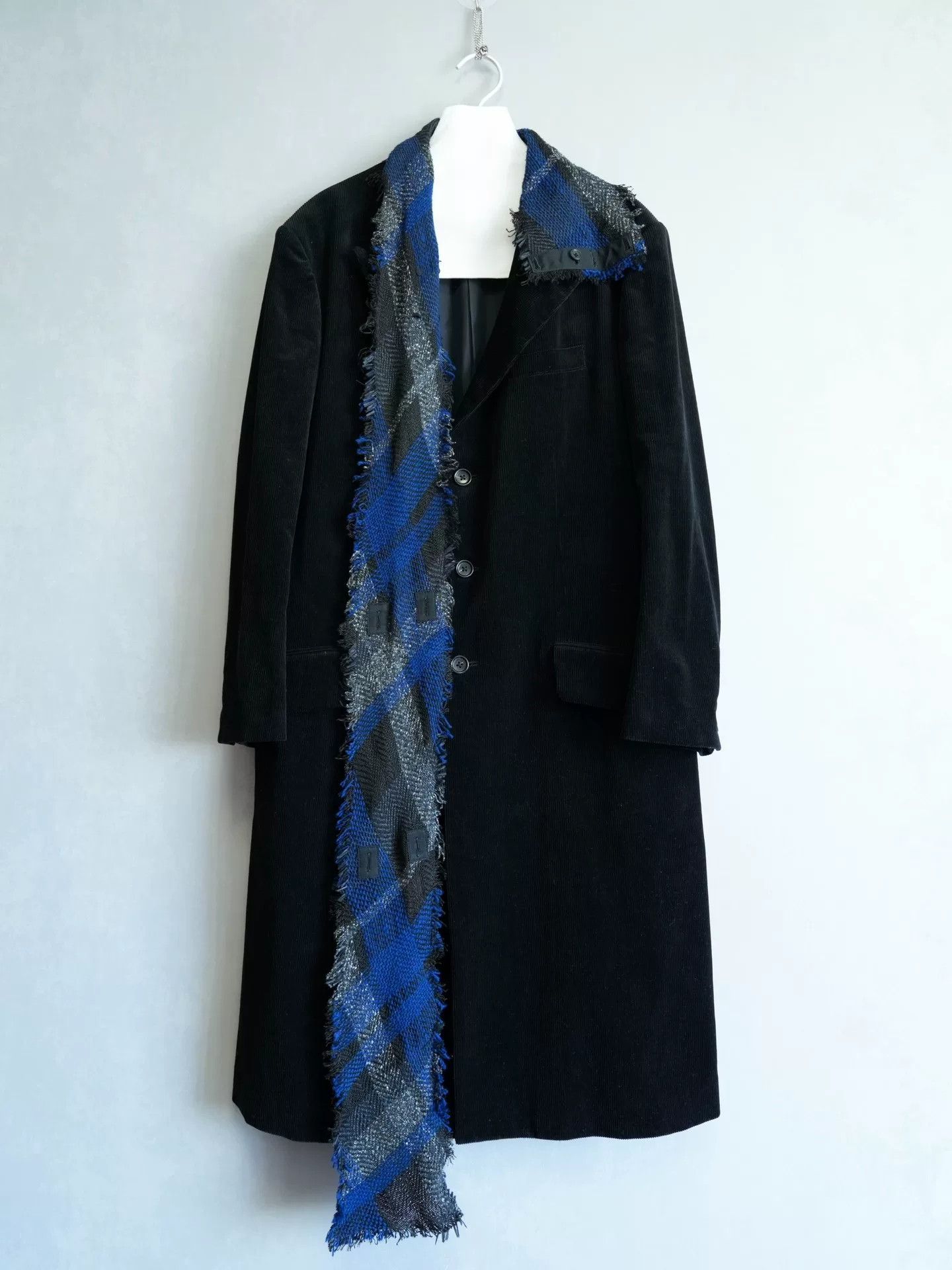 Yohji Yamamoto Yohji Yamamoto Corduroy Coat with Scarf Size US M / EU 48-50 / 2 - 1 Thumbnail