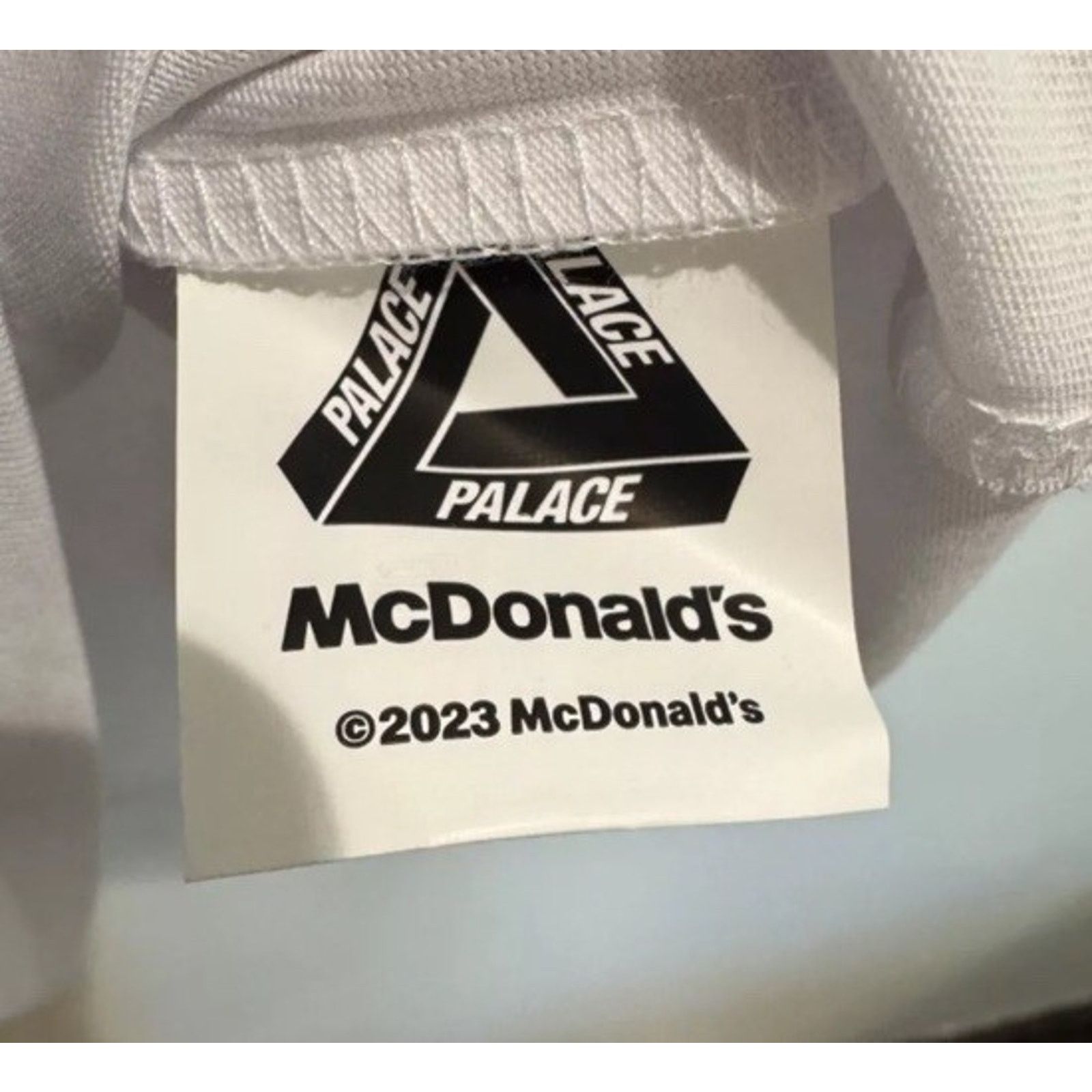 Palace Palace X McDonalds White T Shirt Sz XL Size US XL / EU 56 / 4 - 3 Thumbnail