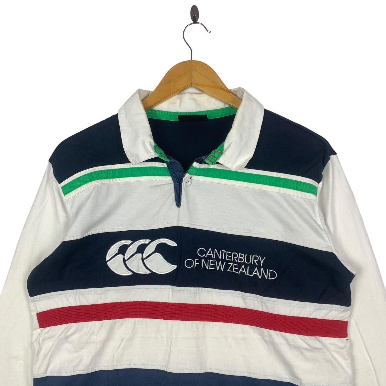 Canterbury of New Zealand CANTERBURY NEW ZEALAND Embroidered Logo Rugby Polo Tee Size US L / EU 52-54 / 3 - 2 Thumbnail