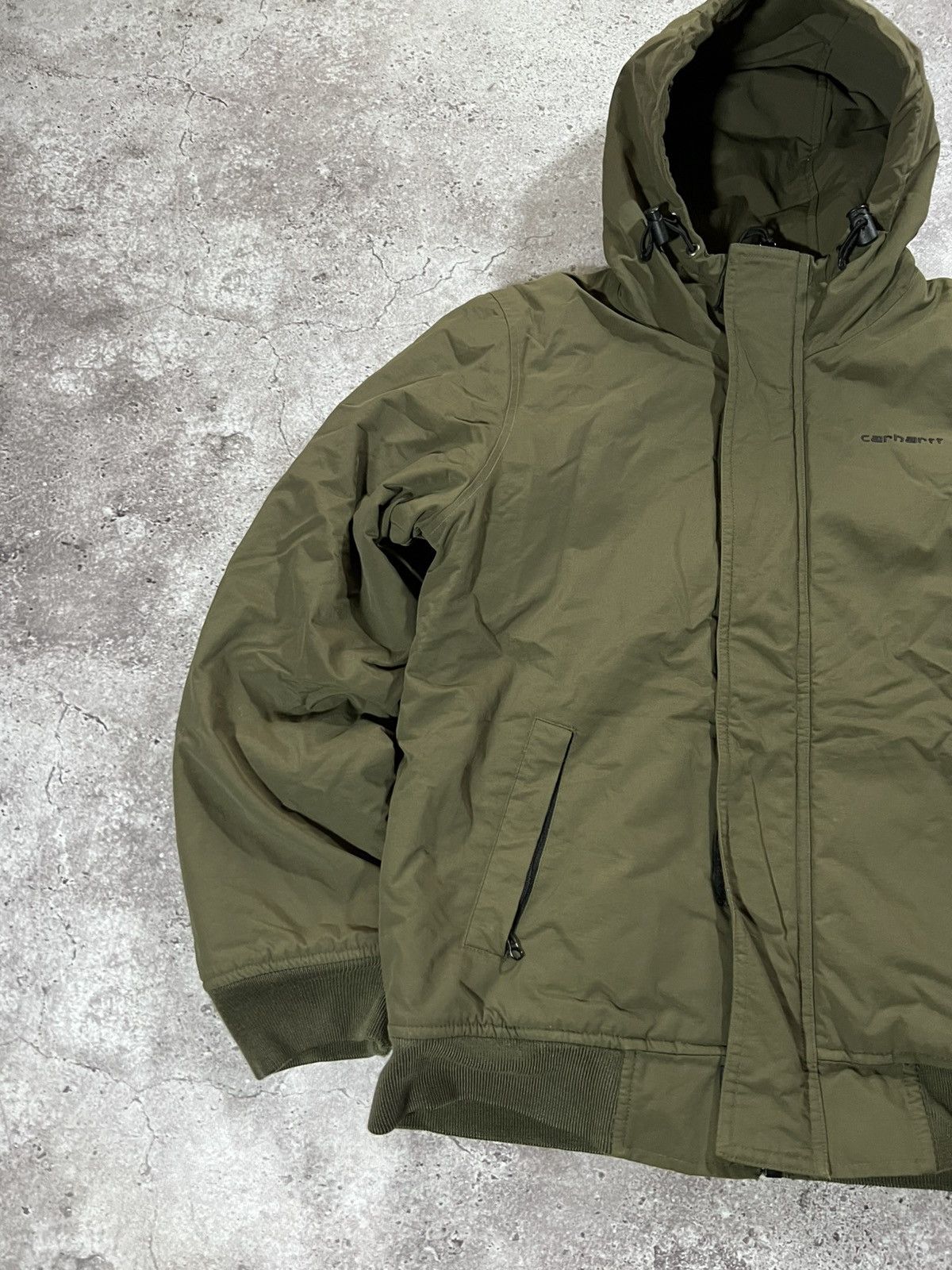Carhartt Vintage Y2k distressed Faded carhartt bomber Lined Jacket Size US S / EU 44-46 / 1 - 3 Thumbnail