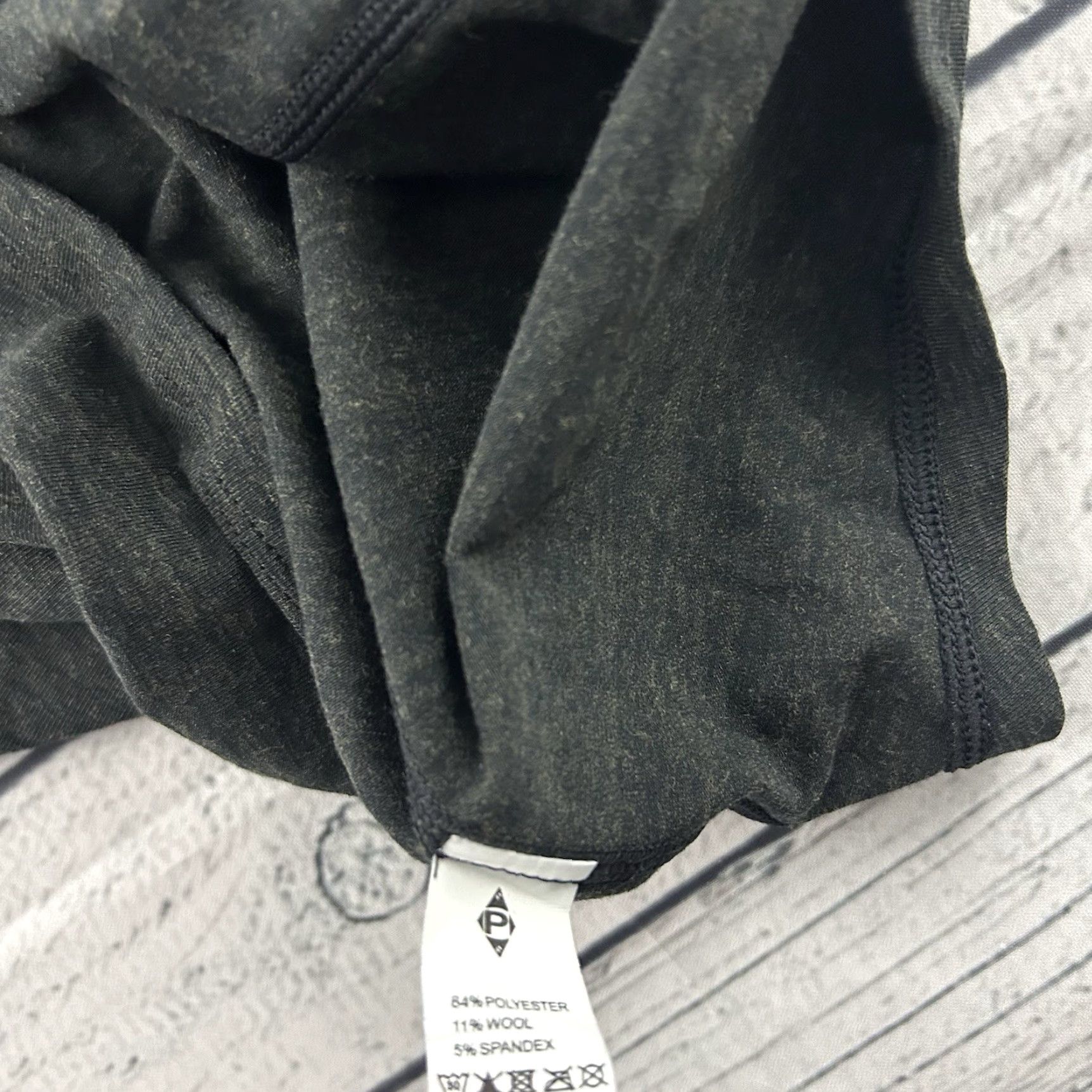 Vintage Panache Merino Blend Short Sleeve T Shirt Mens Large Dark Gray Size US L / EU 52-54 / 3 - 7 Thumbnail