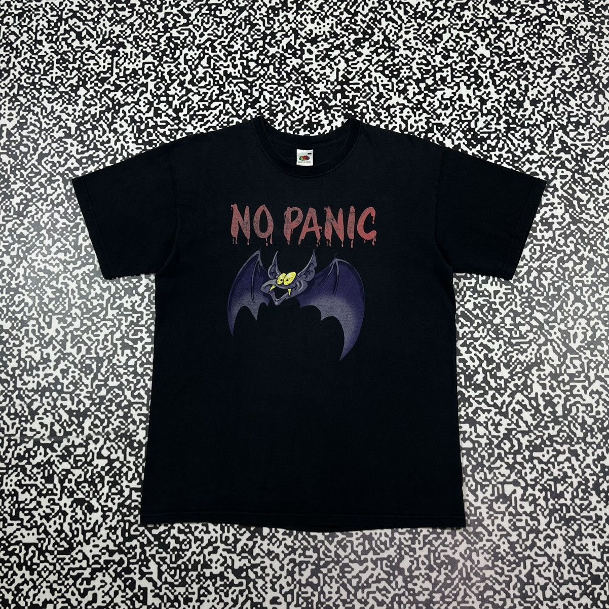 Vintage Vintage Y2K Vamp No Panic Be Relaxed Faded Humor T-shirt Size US L / EU 52-54 / 3 - 1 Thumbnail