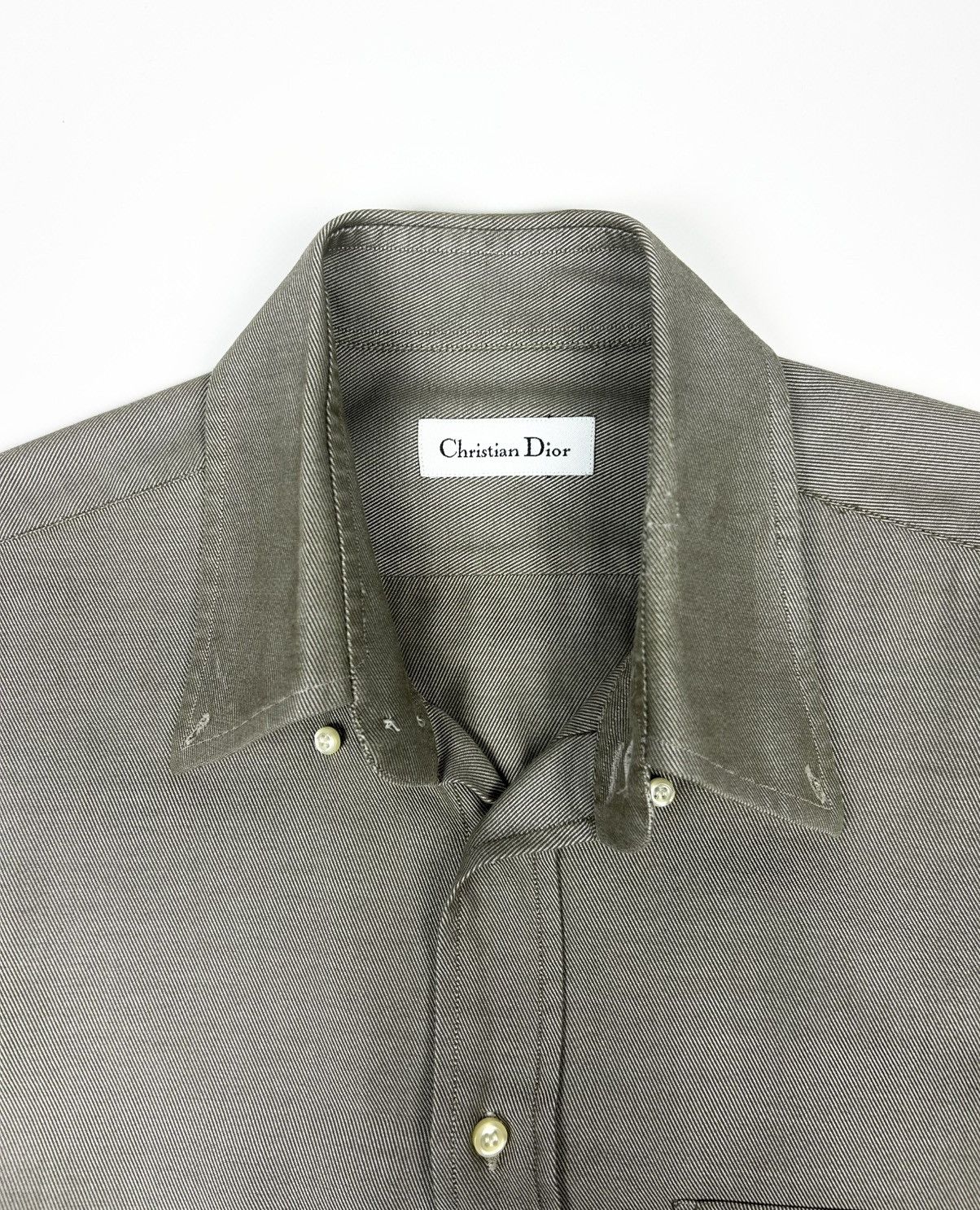Christian Dior Monsieur Christian Dior Monsieur striped luxury shirt Size US XL / EU 56 / 4 - 7 Thumbnail