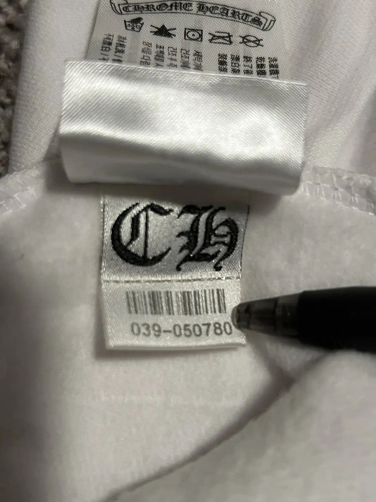 Chrome Hearts Chrome Hearts Laurie Lynn Stark Hoodie 'White' Size US M / EU 48-50 / 2 - 3 Thumbnail