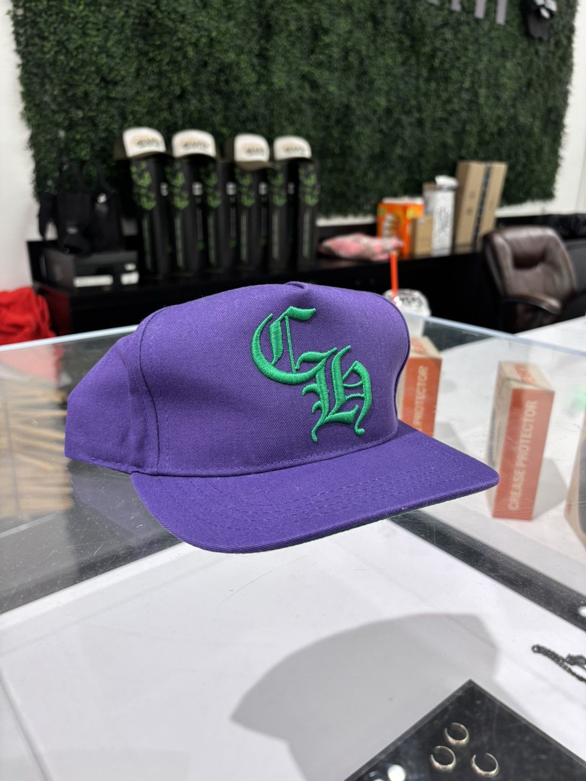 Chrome Hearts Chrome Hearts Purple Baseball Cap Size ONE SIZE - 2 Thumbnail