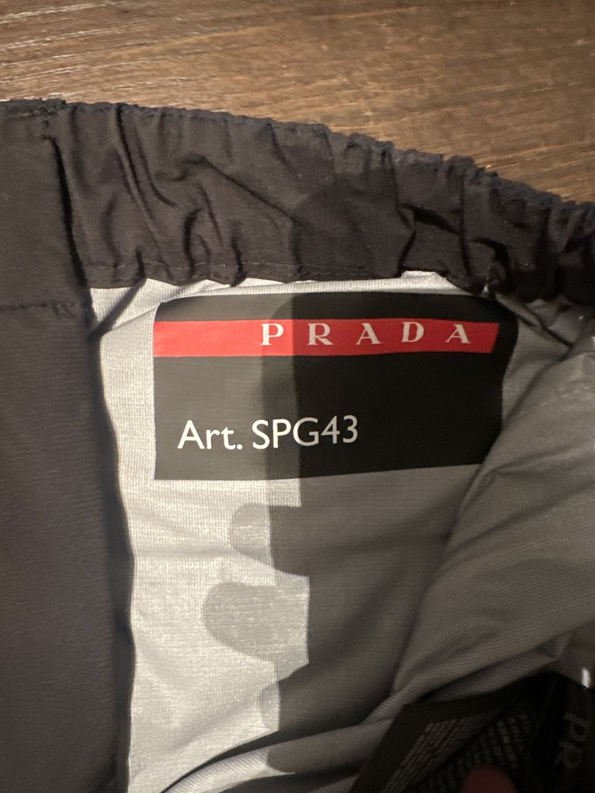Prada Prada Linea Rossa Nylon Zipped Cuff Pants Size US 36 / EU 52 - 3 Thumbnail