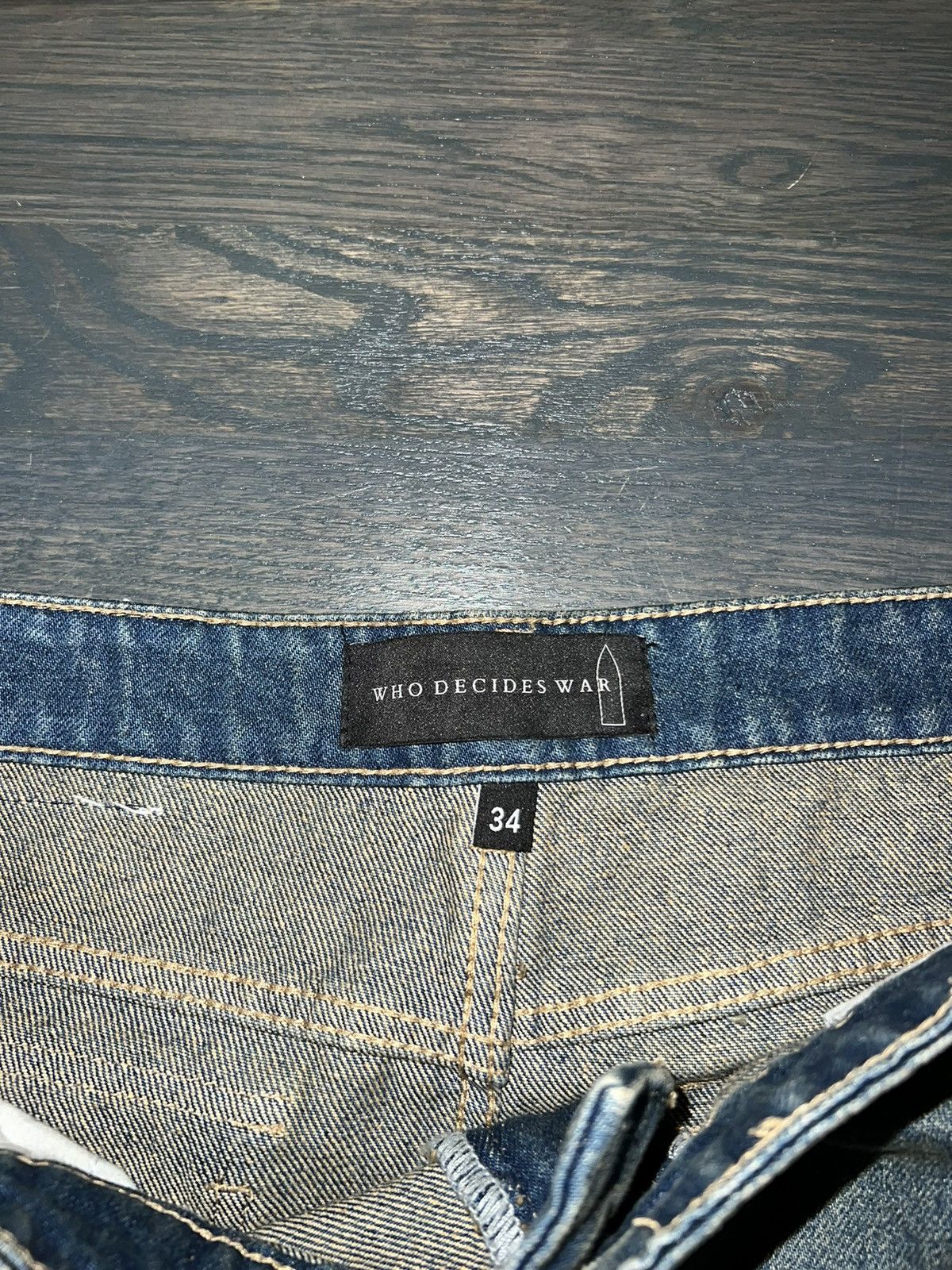 Who Decides War WDW RAVE CARGO SHORTS Size US 34 / EU 50 - 3 Thumbnail
