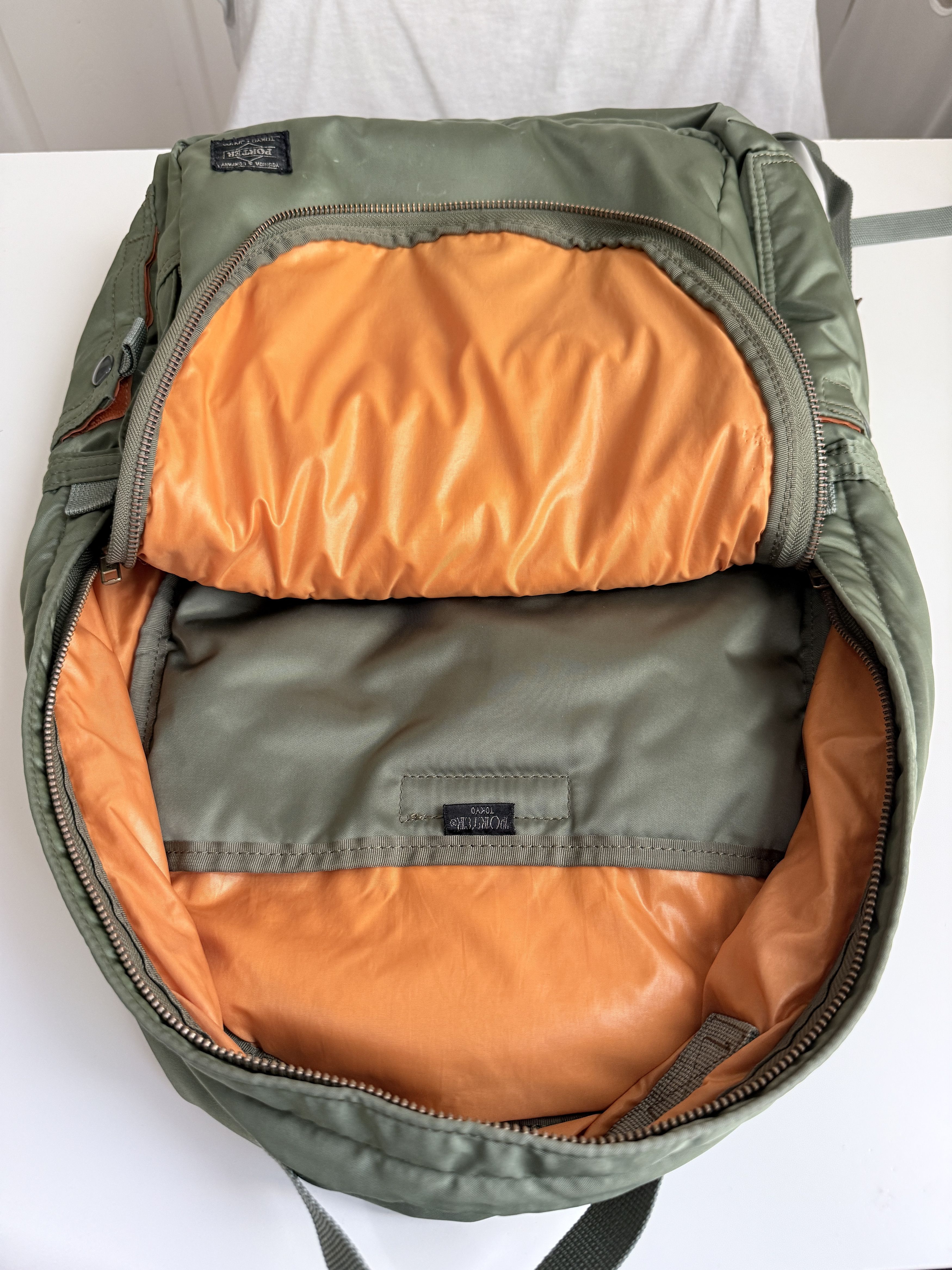 Porter Porter-Yoshida Tanker Backpack L Sage Green Size ONE SIZE - 16 Thumbnail