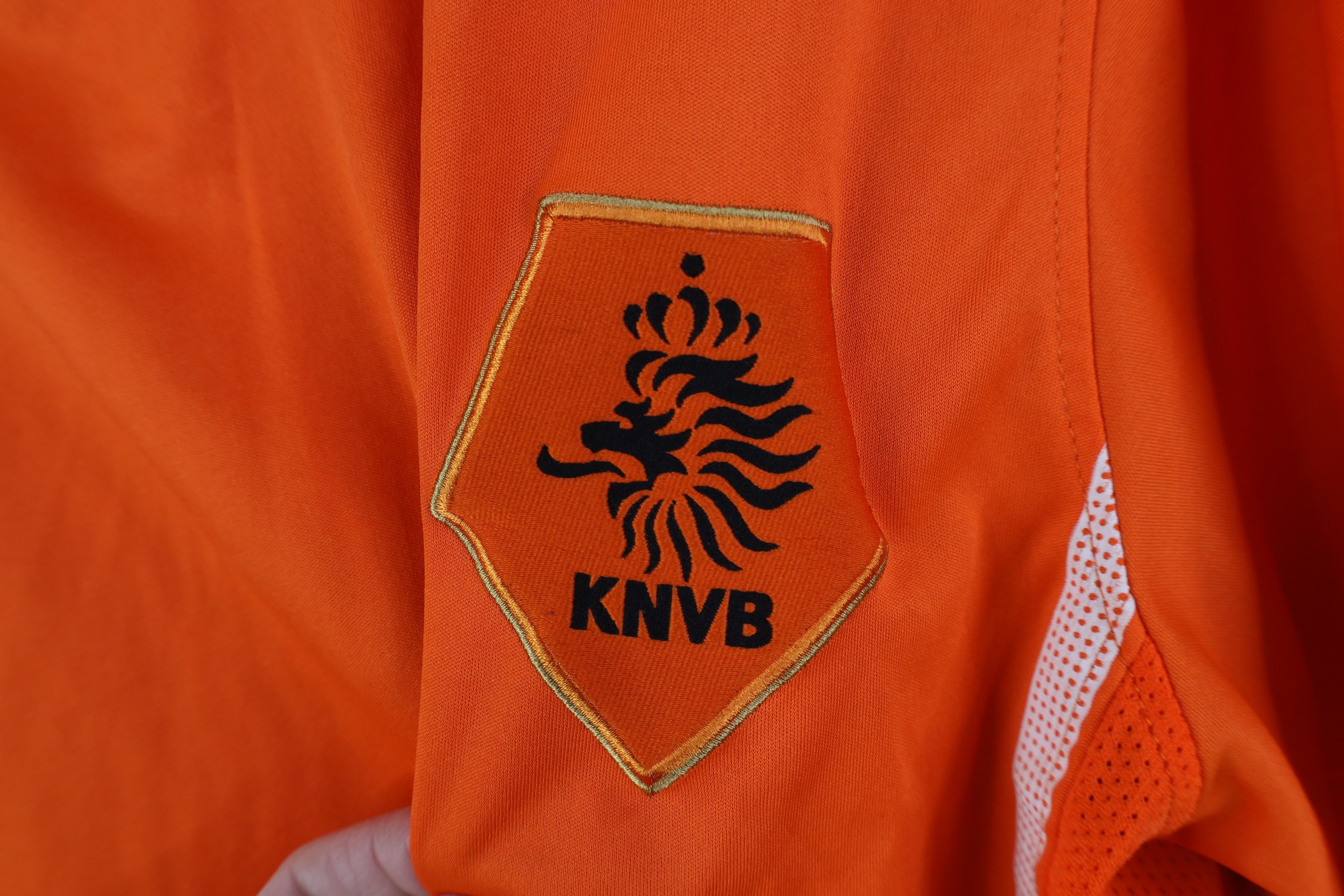 Vintage Vintage 90s Y2K KNVB Netherlands Soccer Jersey T-Shirt Size US L / EU 52-54 / 3 - 4 Thumbnail