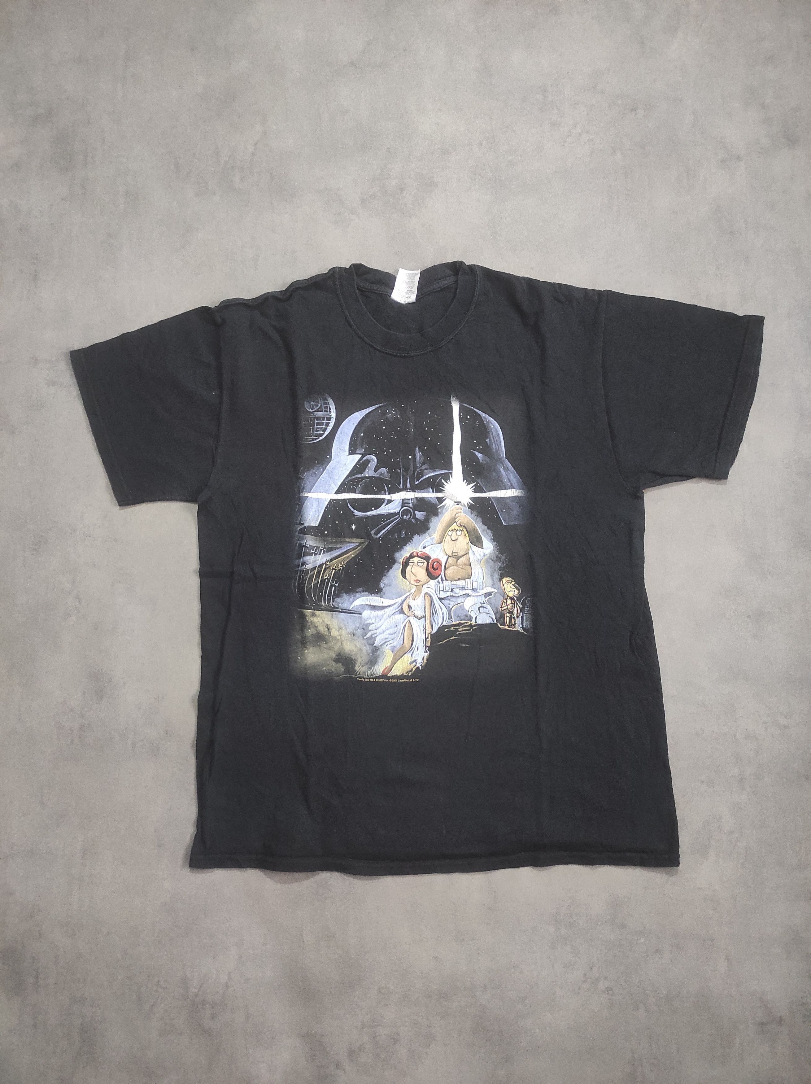 Jerzees Star Wars × Vintage 2007 Family Guy t-shirt Size US L / EU 52-54 / 3 - 1 Thumbnail